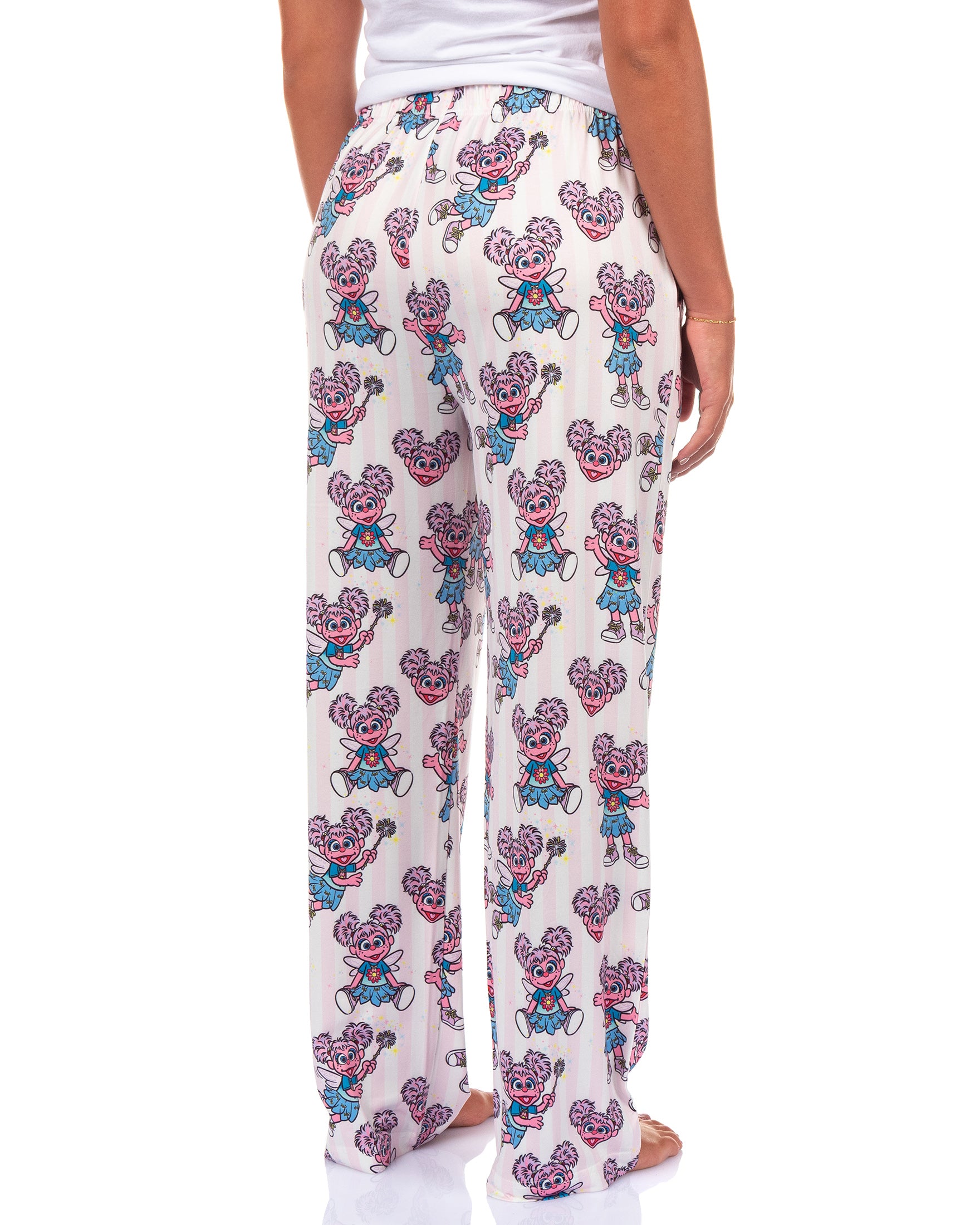 Sesame Street Pajama Pants Women's Abby Cadabby AOP Lounge Sleep Bottoms