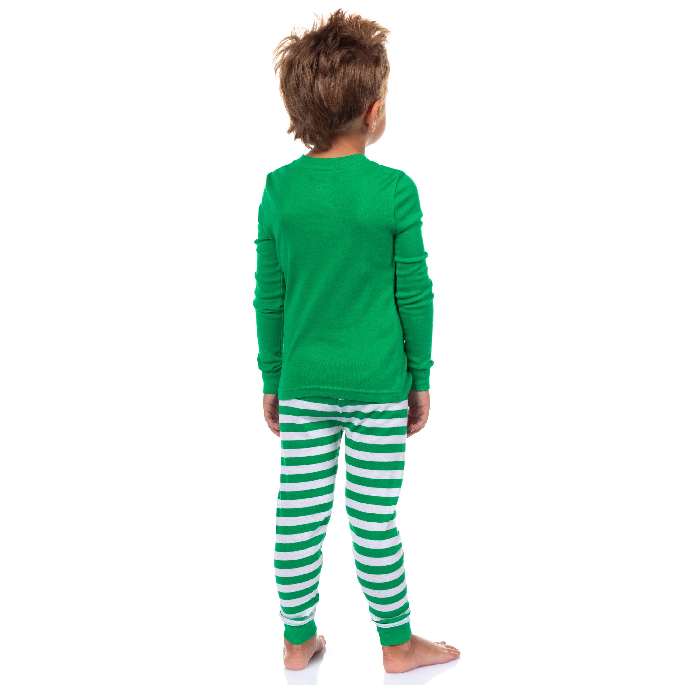 Sesame Street Toddler St Patrick's Day Lucky Shamrock Elmo Sleep Pajama Set