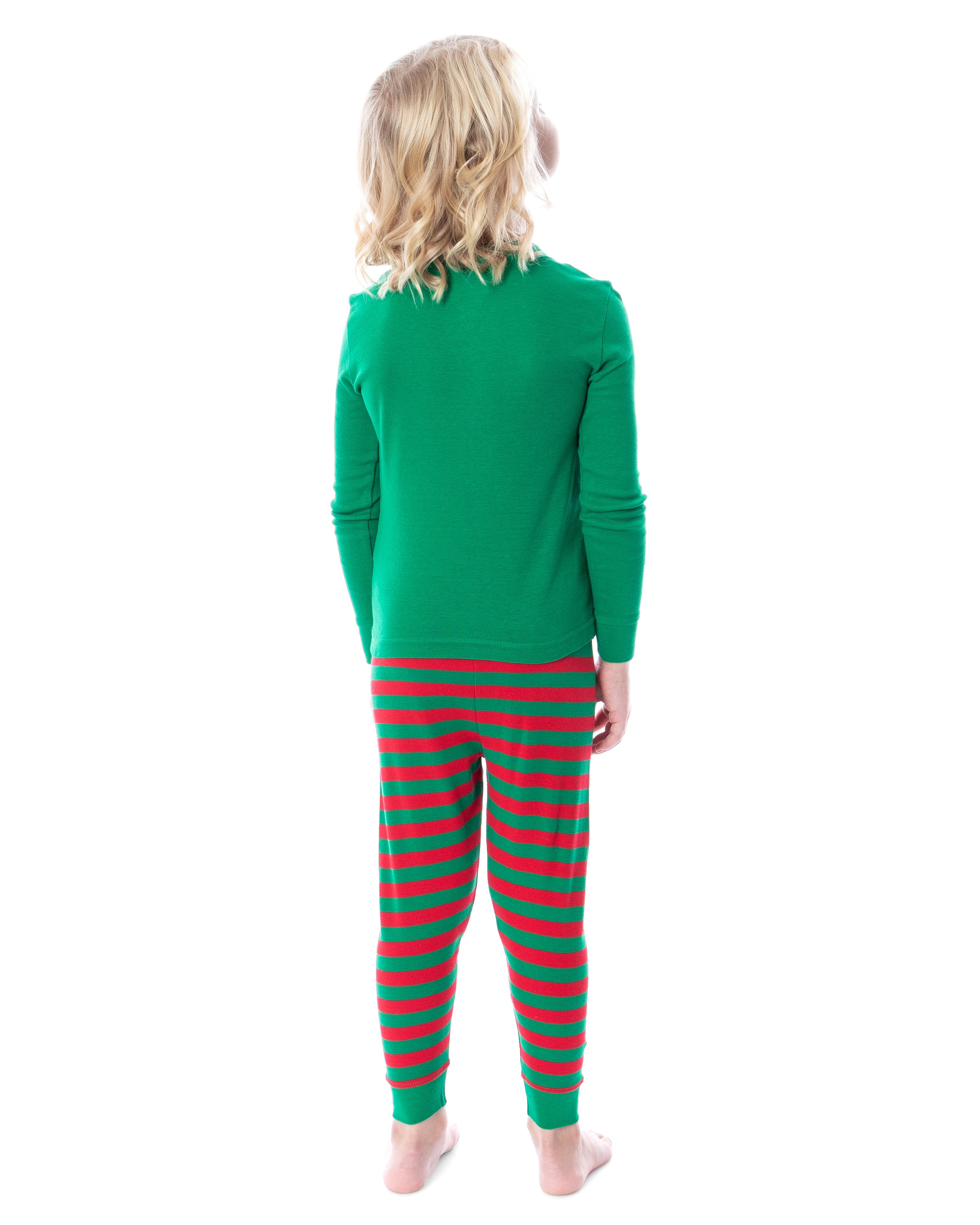 Sesame Street Cookie Monster Christmas Cookie Tester 2 Piece Long Sleeve Pajama Set