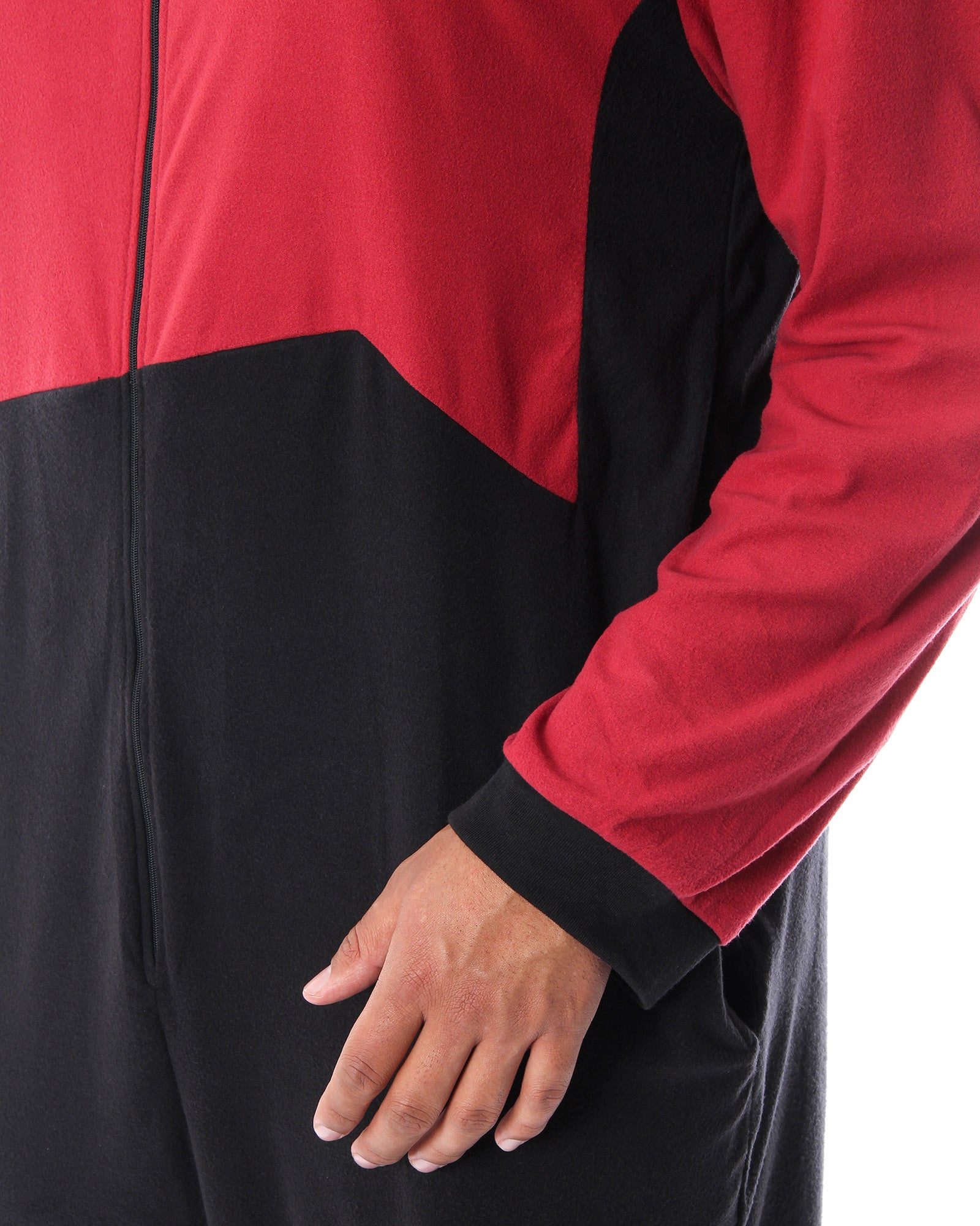 Star Trek Next Generation Men's Picard One Piece Costume Pajama Union Suit