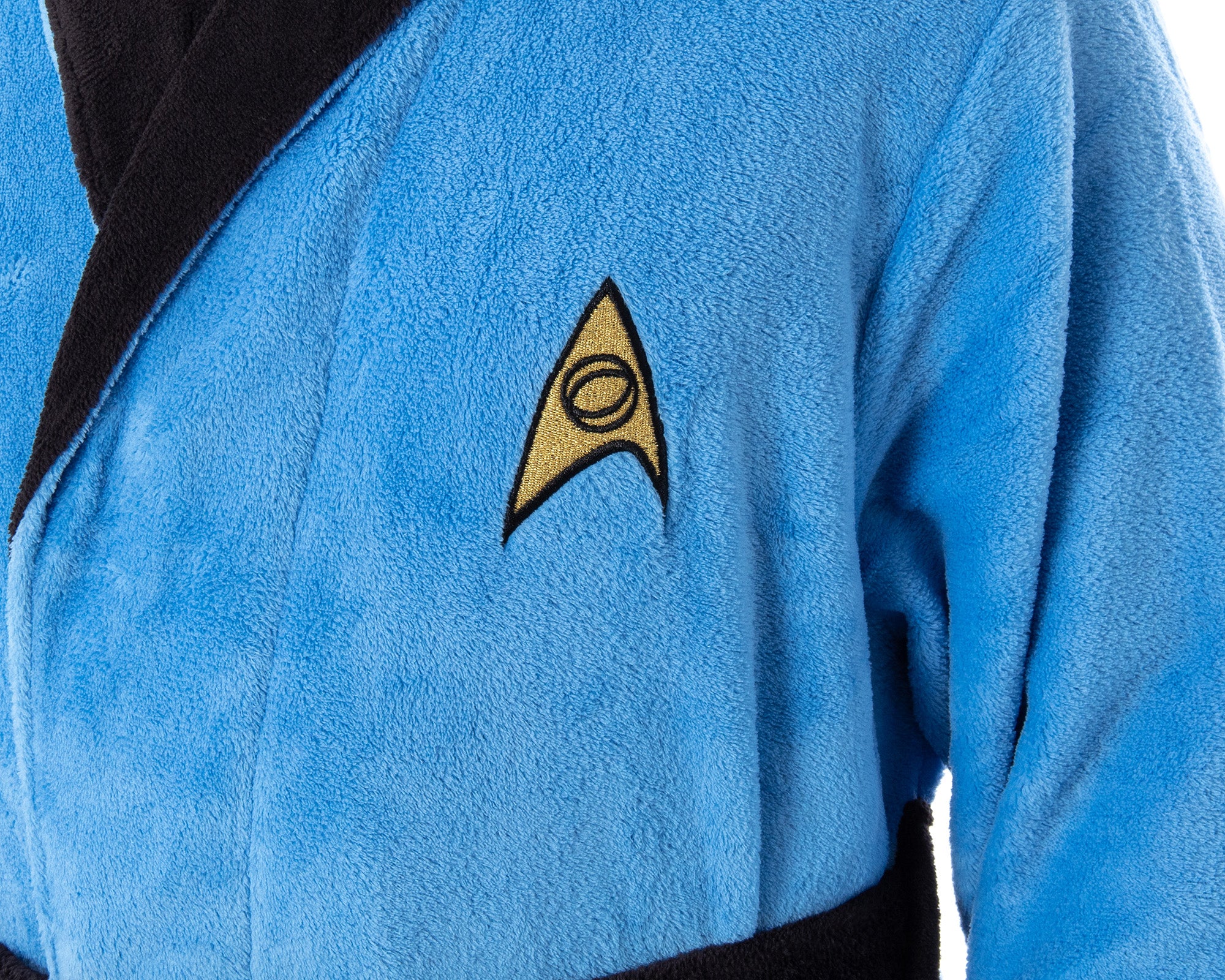 Star Trek The Original Series Adult Costume Fleece Plush Robe Bathrobe