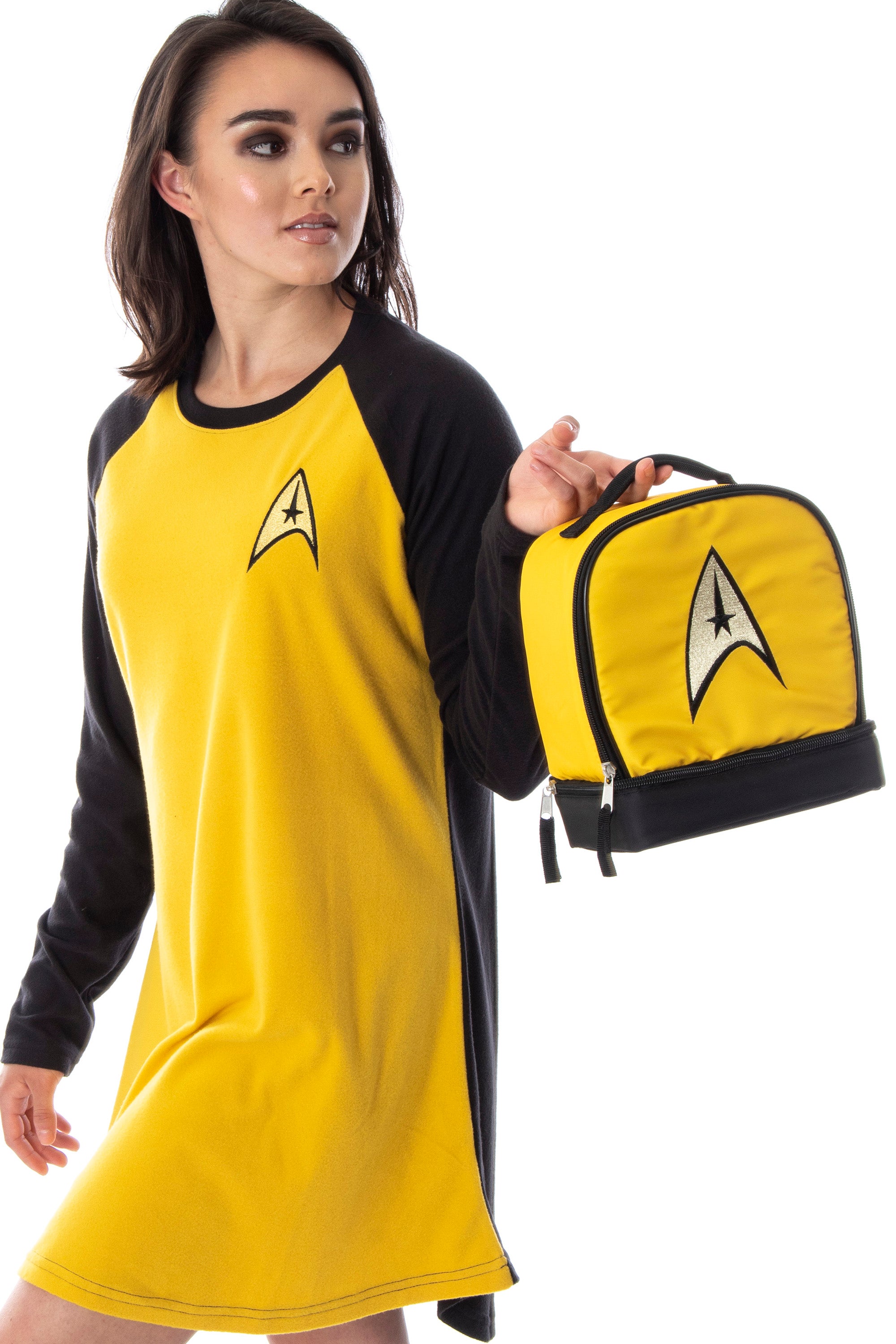 Star Trek The Original Series Captain Kirk Dual Compartment Insulated Lunch Box