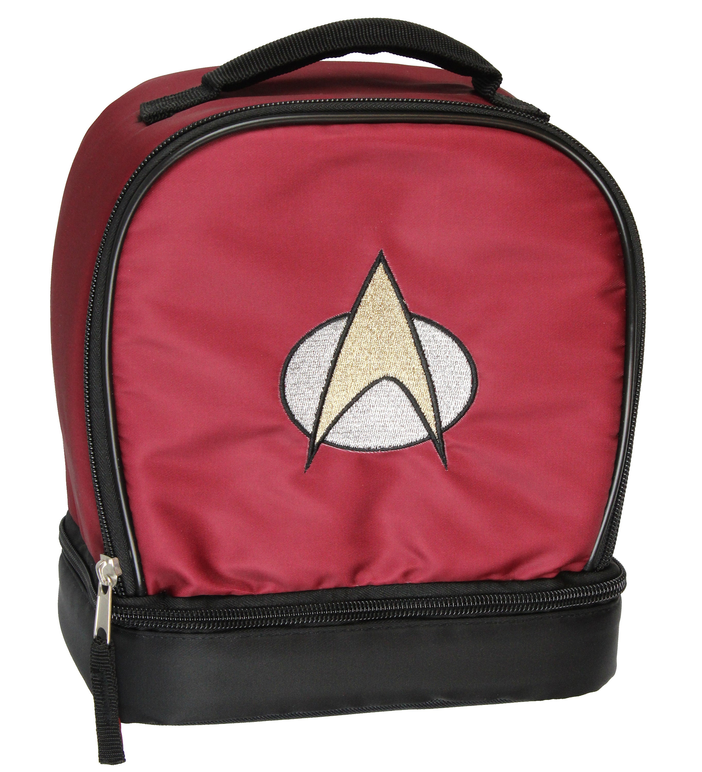 Star Trek The Next Generation Picard Dual Compartment Insulated Lunch Box Bag