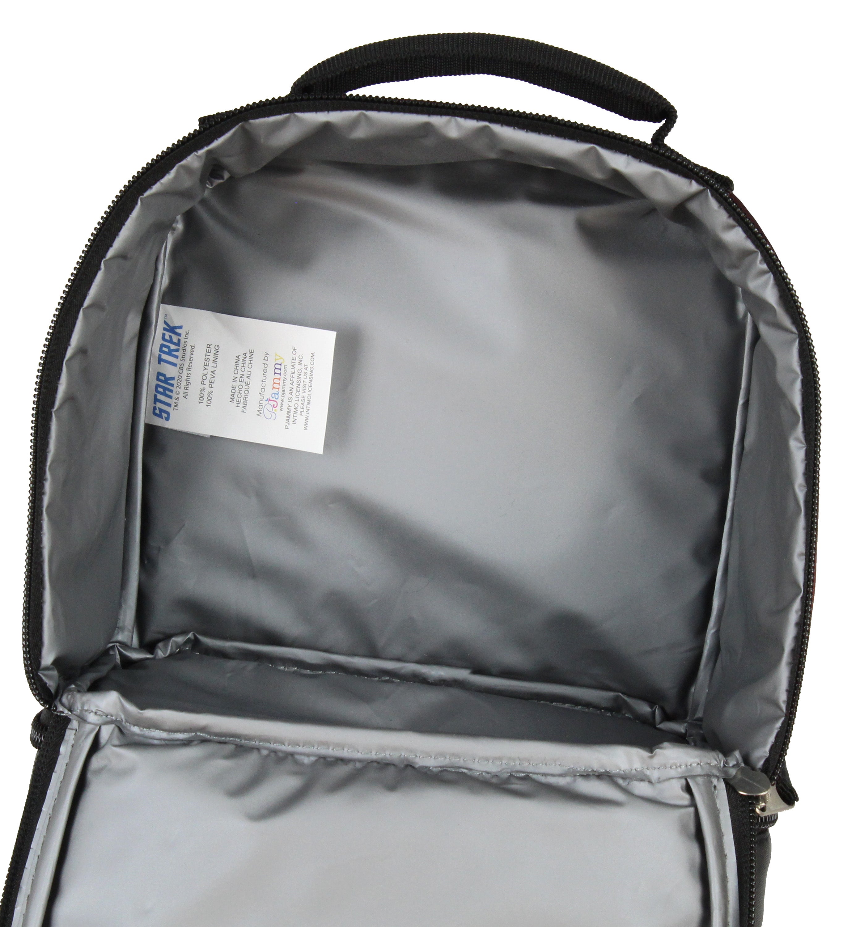 Star Trek The Next Generation Picard Dual Compartment Insulated Lunch Box Bag