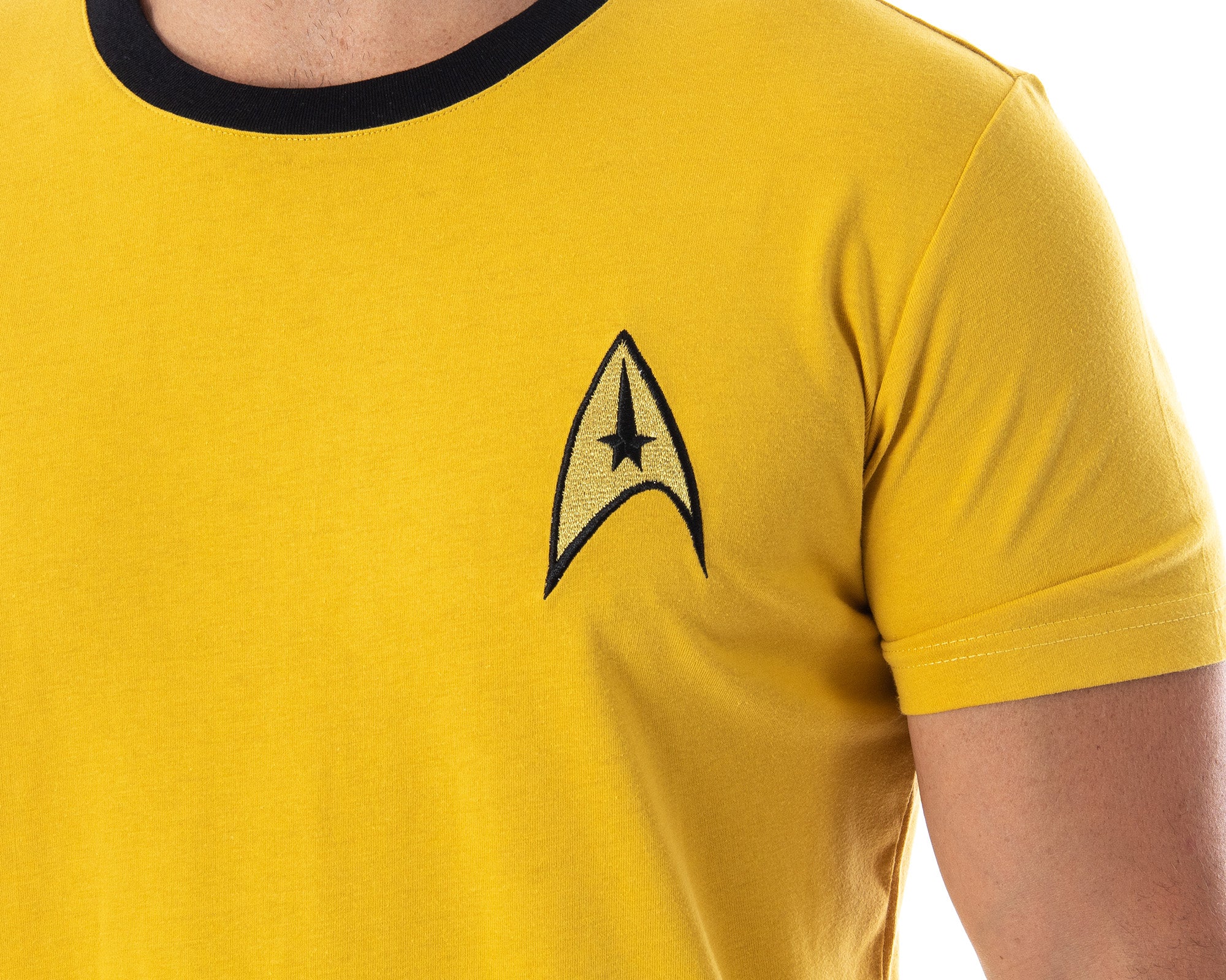 Star Trek The Original Series Men's Costume Short Sleeve Shirt - Kirk, Spock