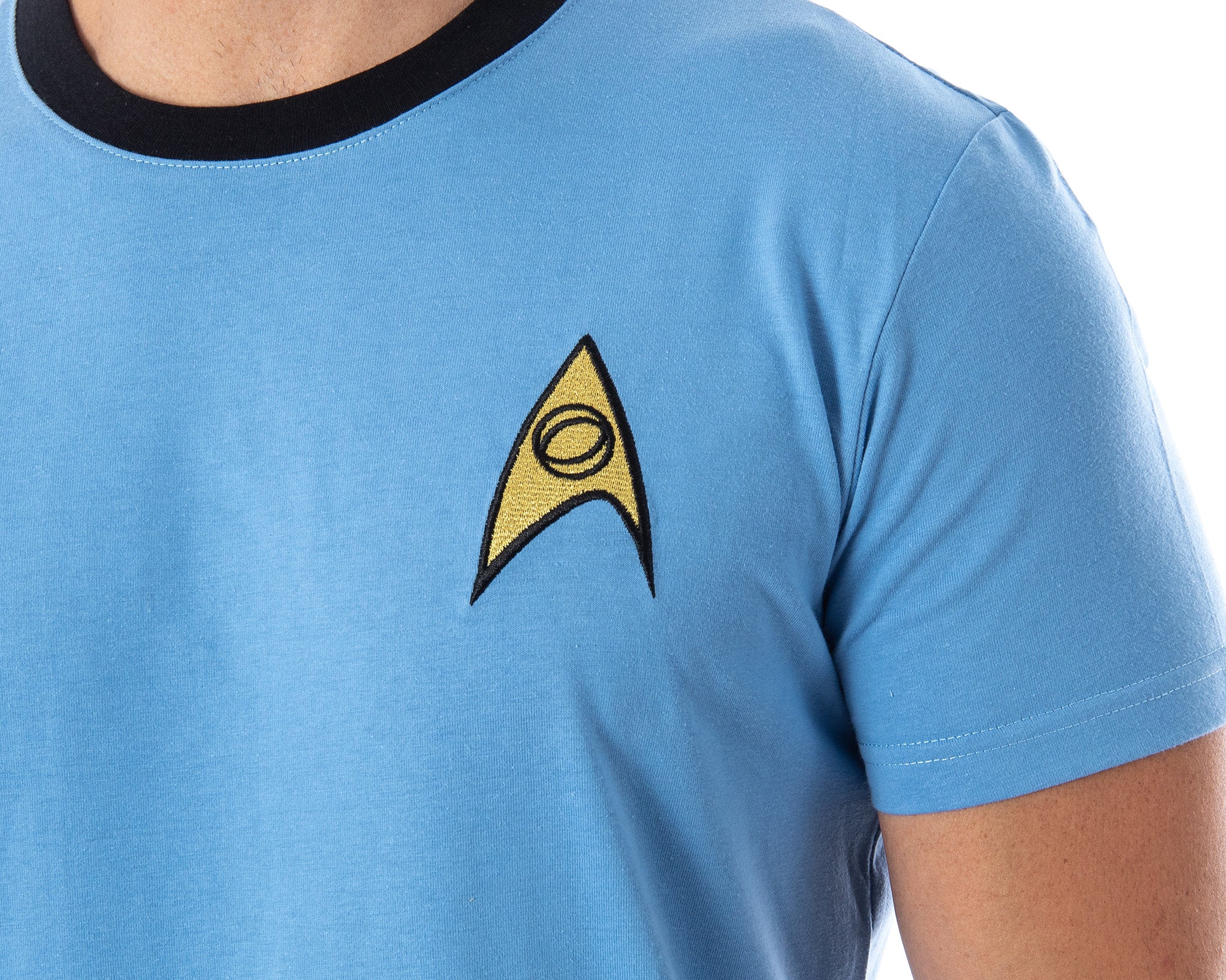 Star Trek The Original Series Men's Costume Short Sleeve Shirt - Kirk, Spock