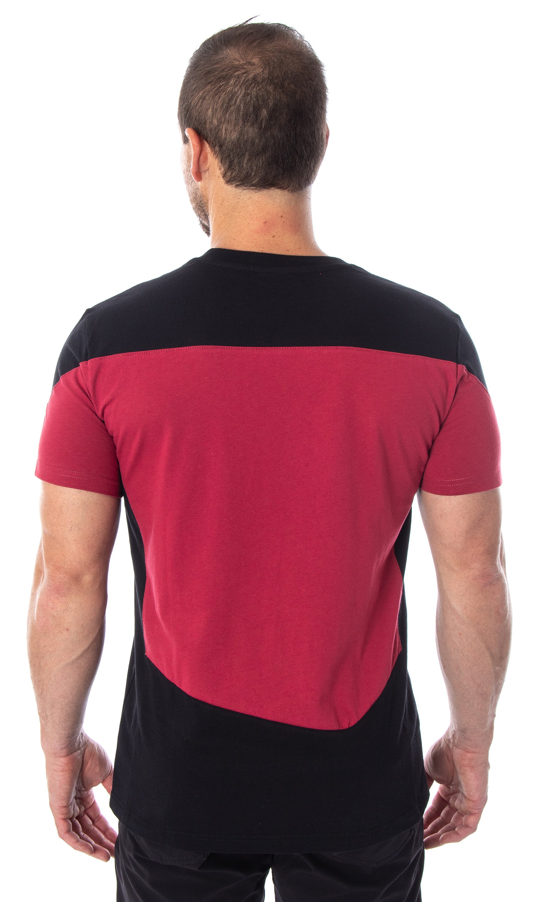 Star Trek Next Generation Men's Picard Uniform Costume Short Sleeve T-Shirt