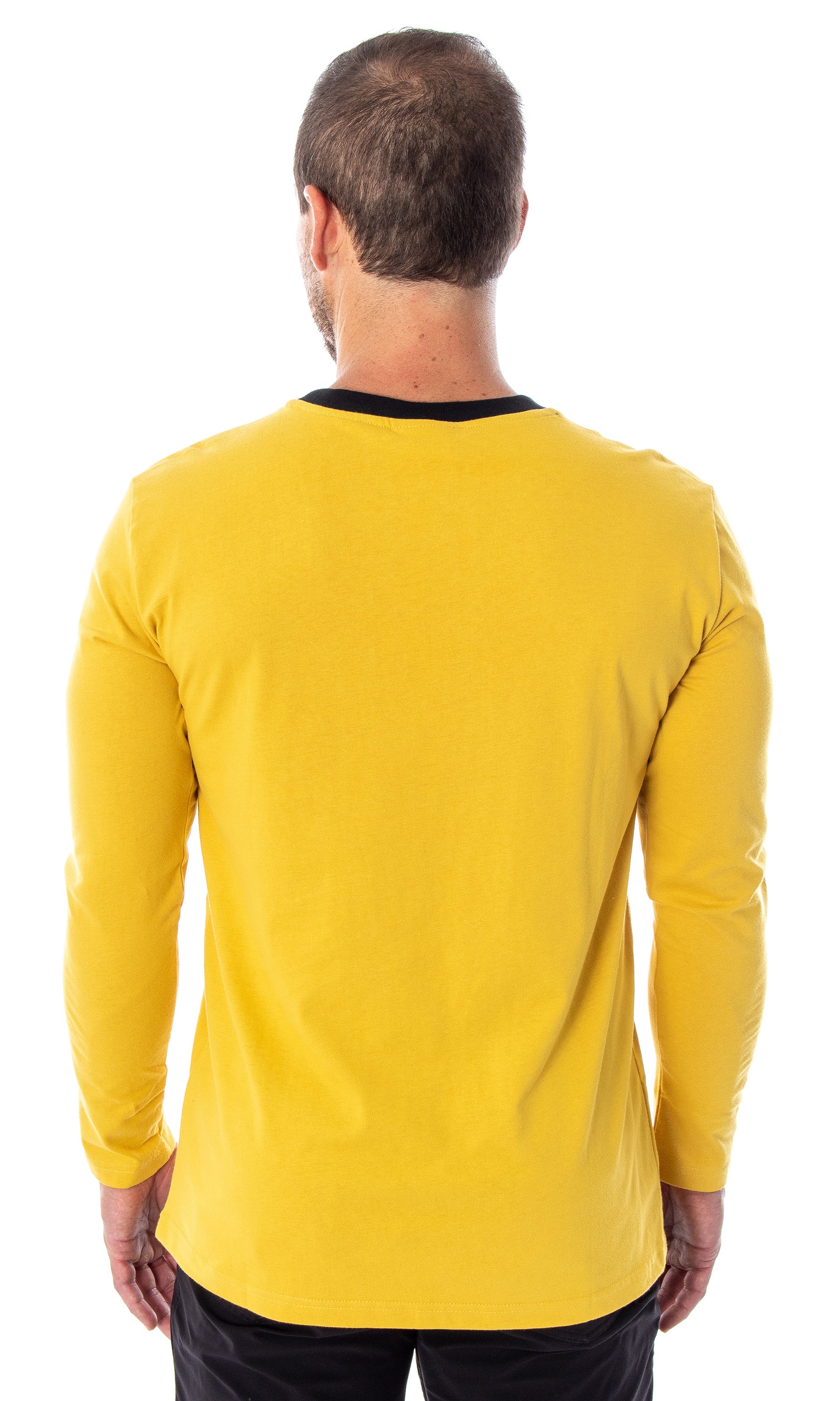 Star Trek The Original Series Men's Costume Long Sleeve Shirt - Kirk, Spock
