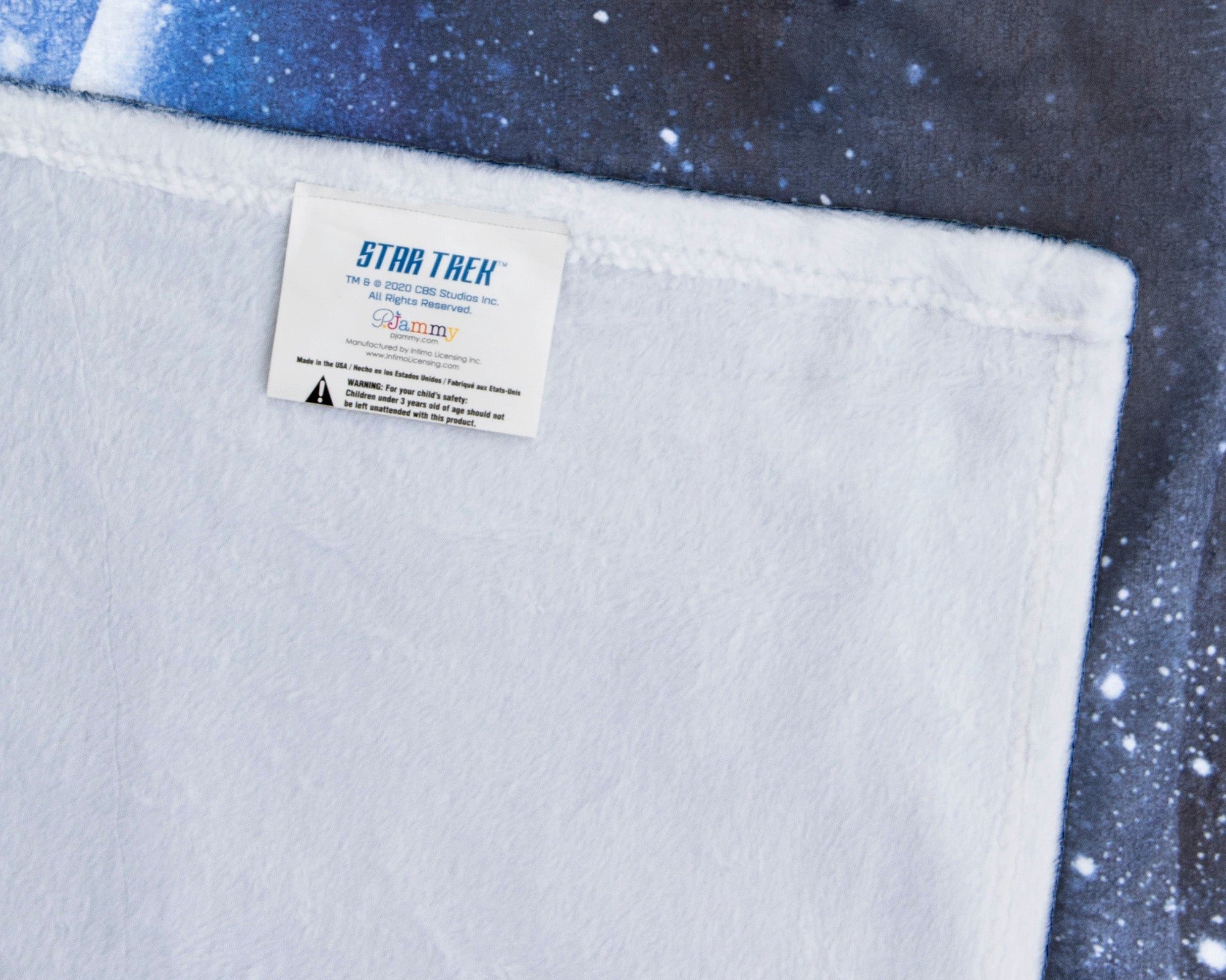 Star Trek Discovery Edge Of The Universe Burnham Poster Design Silk Touch Fleece Plush Throw Blanket