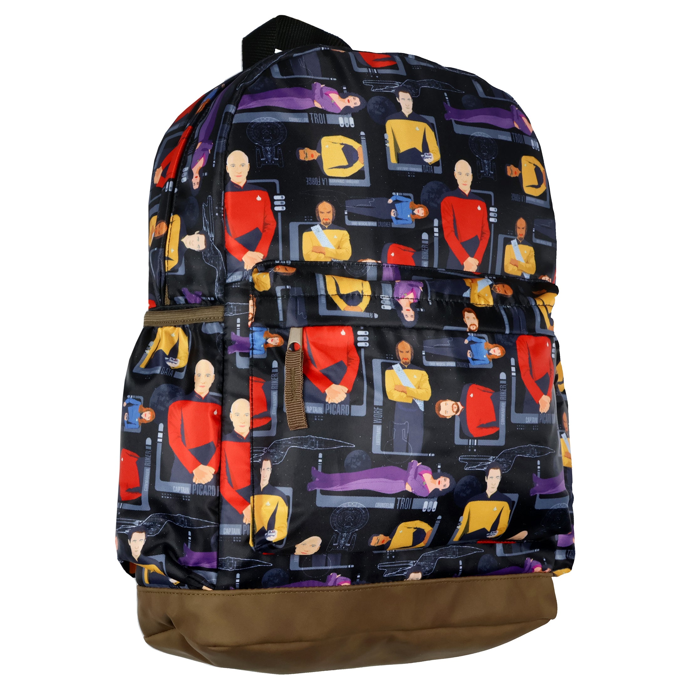 Star Trek Backpack AOP Command Division Character Design Travel School Bag