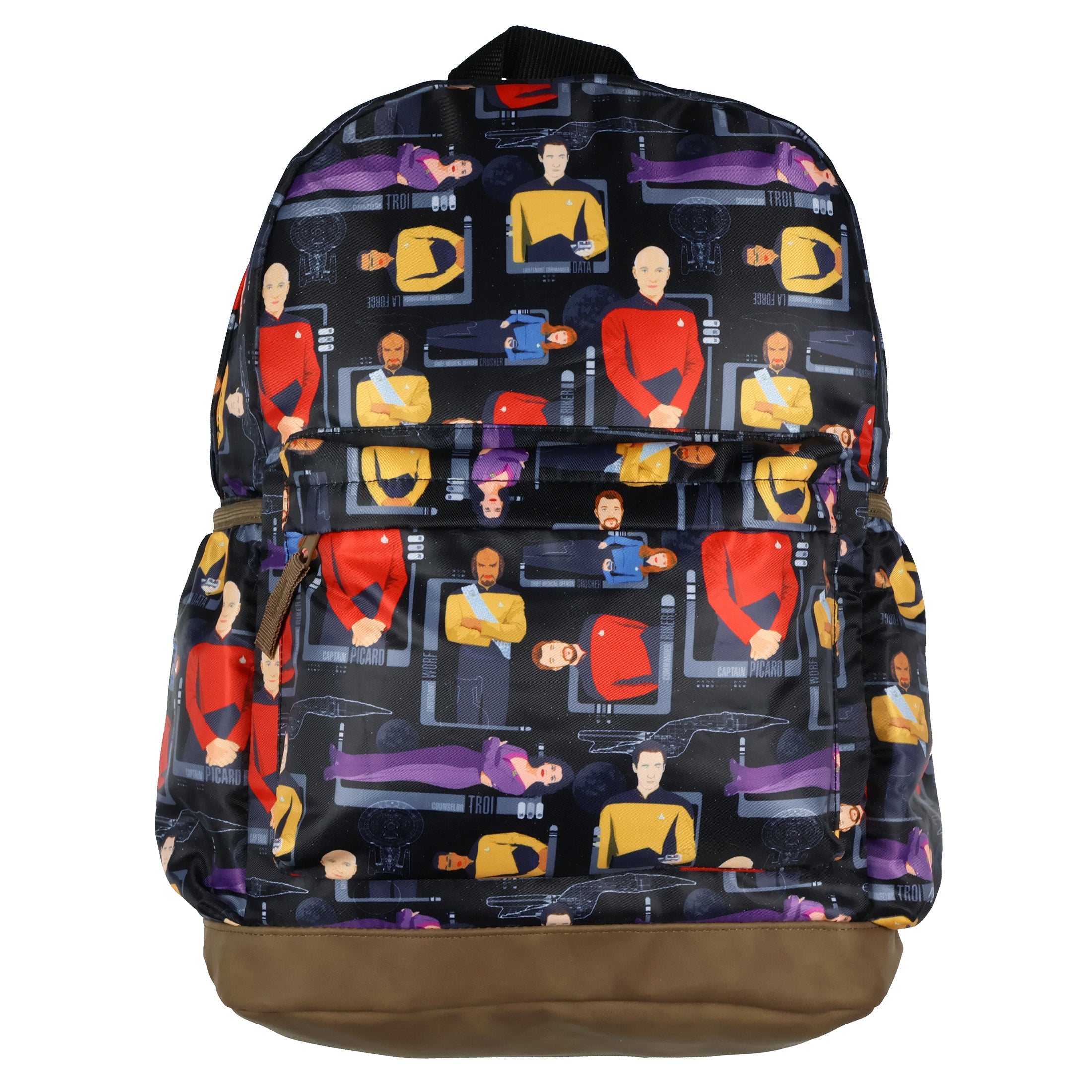 Star Trek Backpack AOP Command Division Character Design Travel School Bag