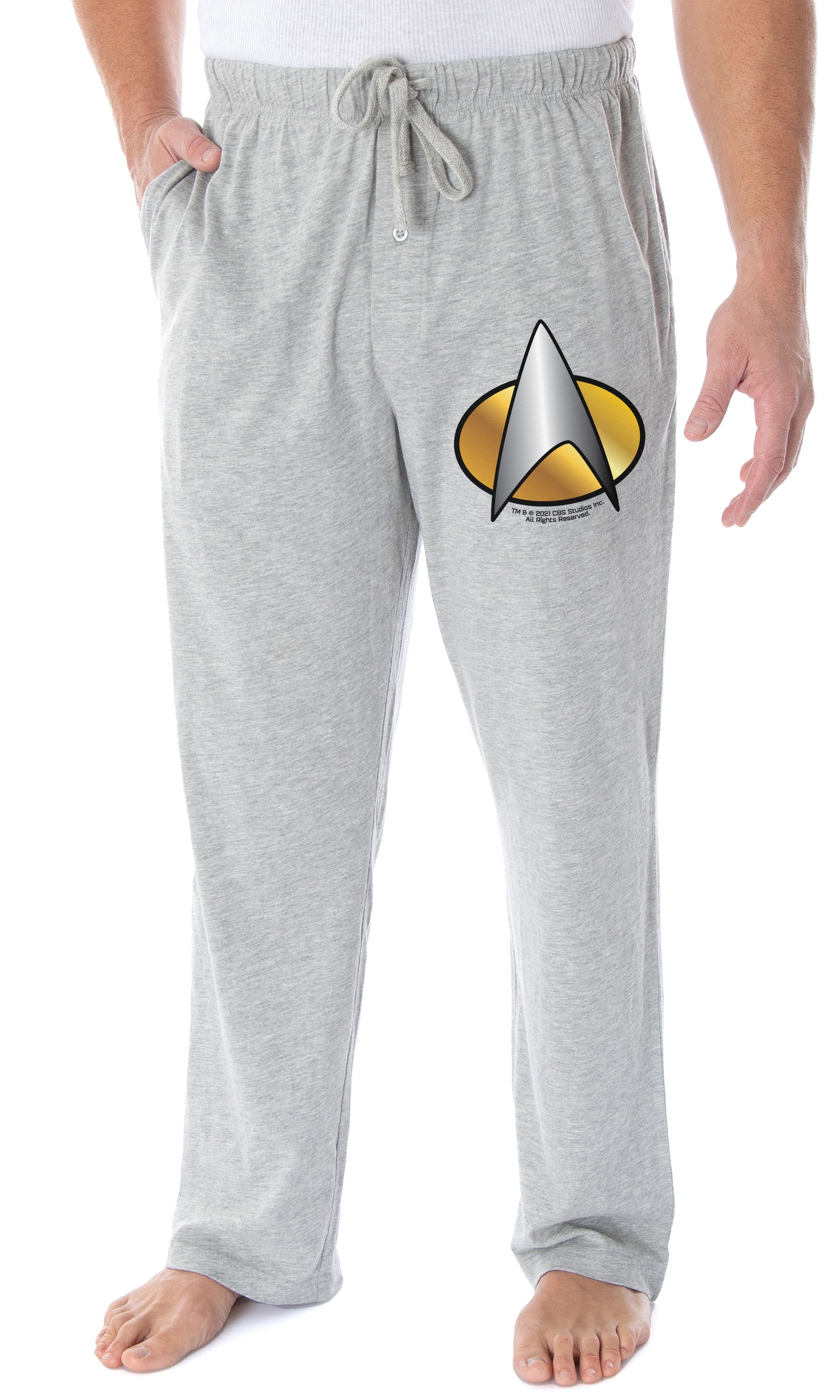 Star Trek The Next Generation Men's Starfleet Insignia Lounge Pajama Pants