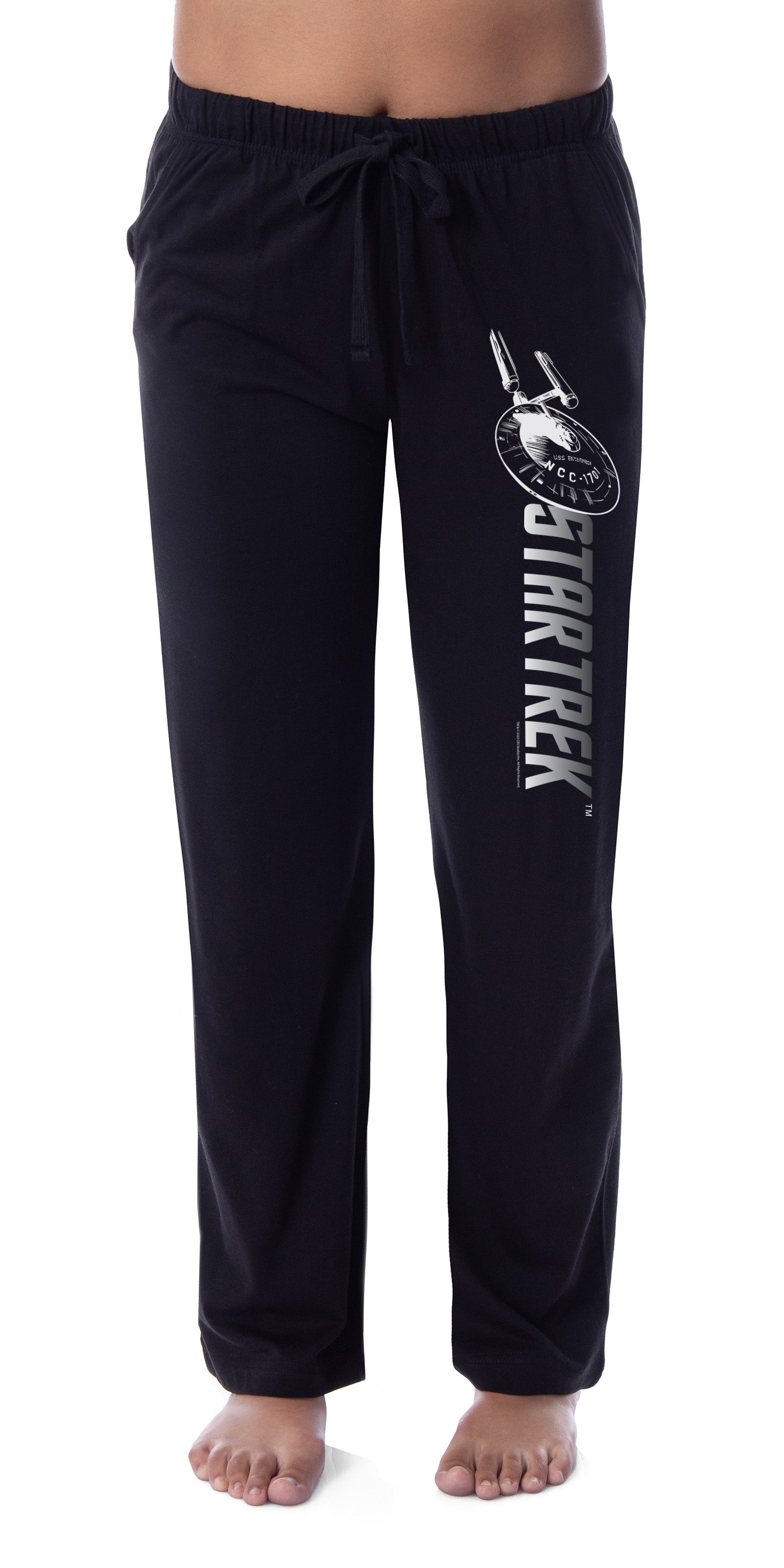 Star Trek Womens' USS Enterprise NCC-1701 Sleep Pajama Pants