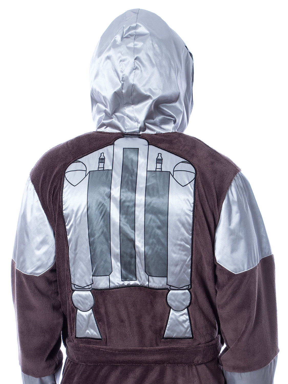 Star Wars Adult The Mandalorian Costume Fleece Robe Bathrobe For Men Women