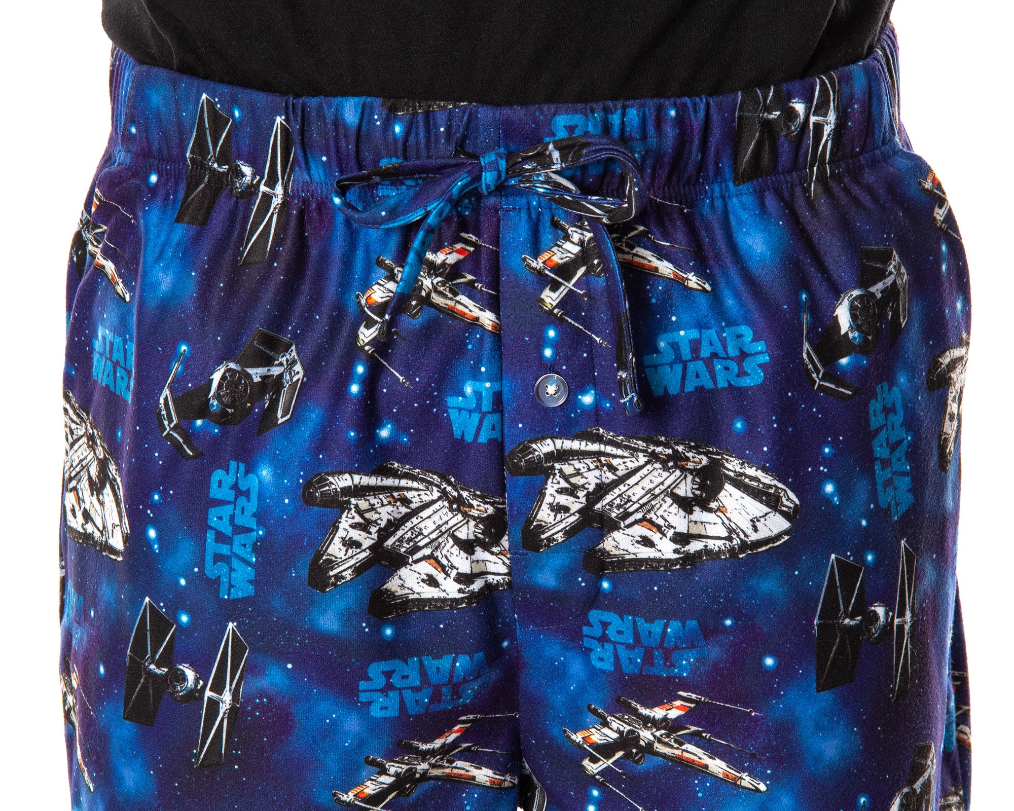 Star Wars Men's Spaceships Allover Pattern Sleep Lounge Pajama Pants