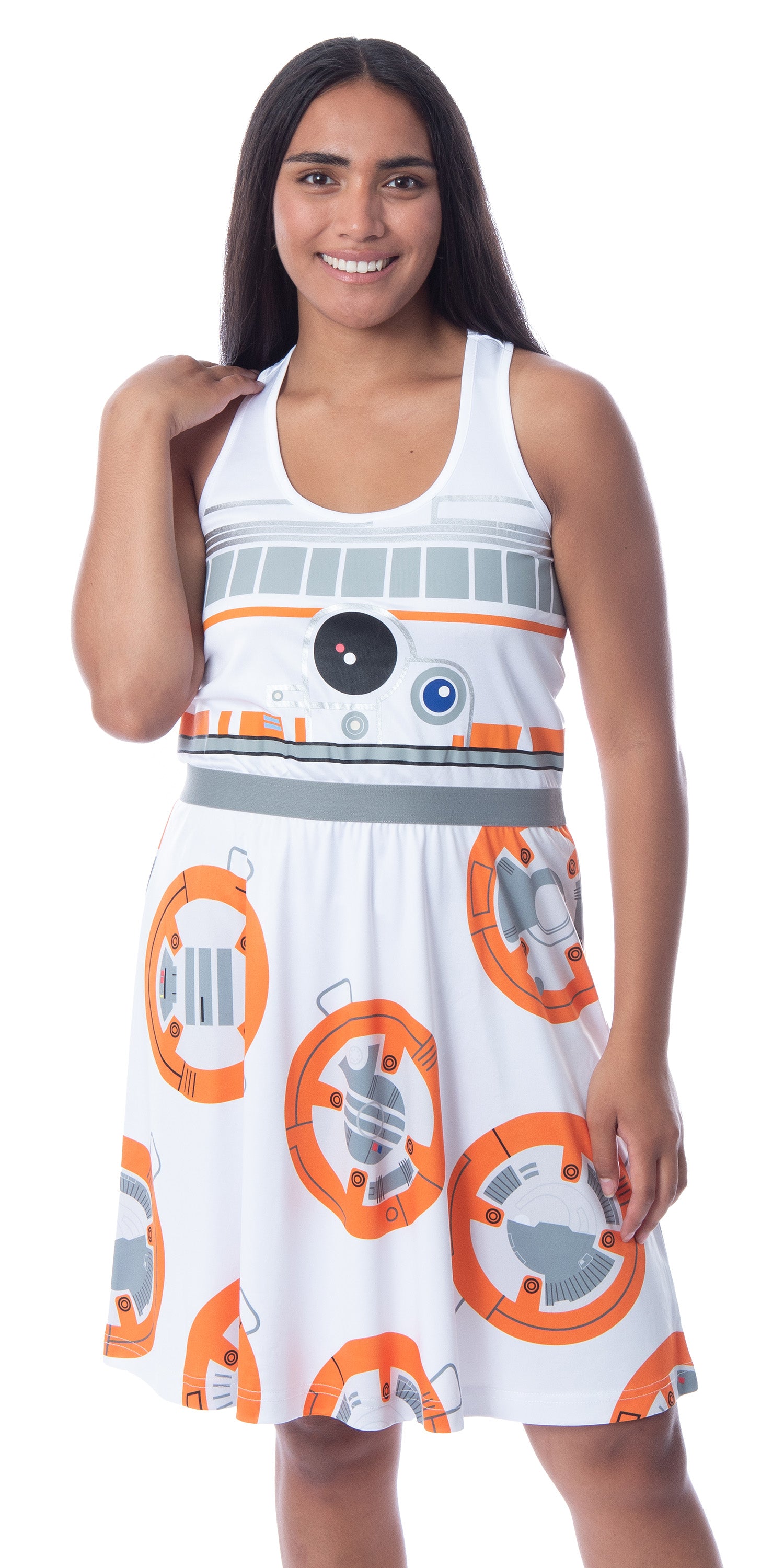 Star Wars Womens' BB-8 The Force Awakens Costume Nightgown Pajama Dress