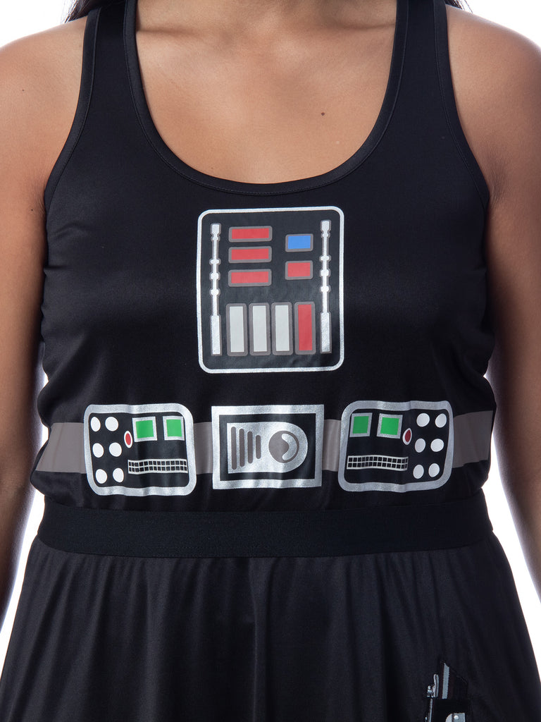 weit Star Wars Costume Sleep Pajama Nightgown Dr Vader Womens\' PJammy – Darth Fitted