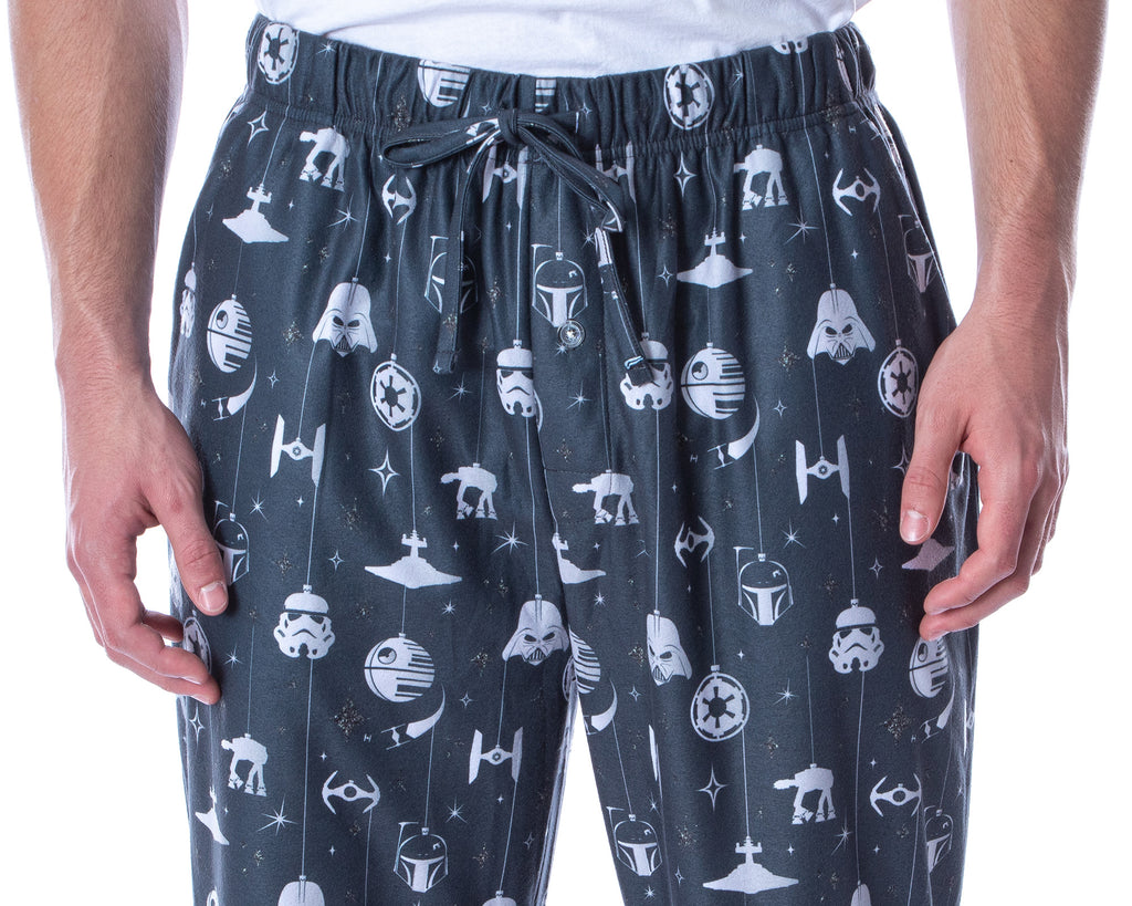 Empire Logo Print Woven Pajama Pants
