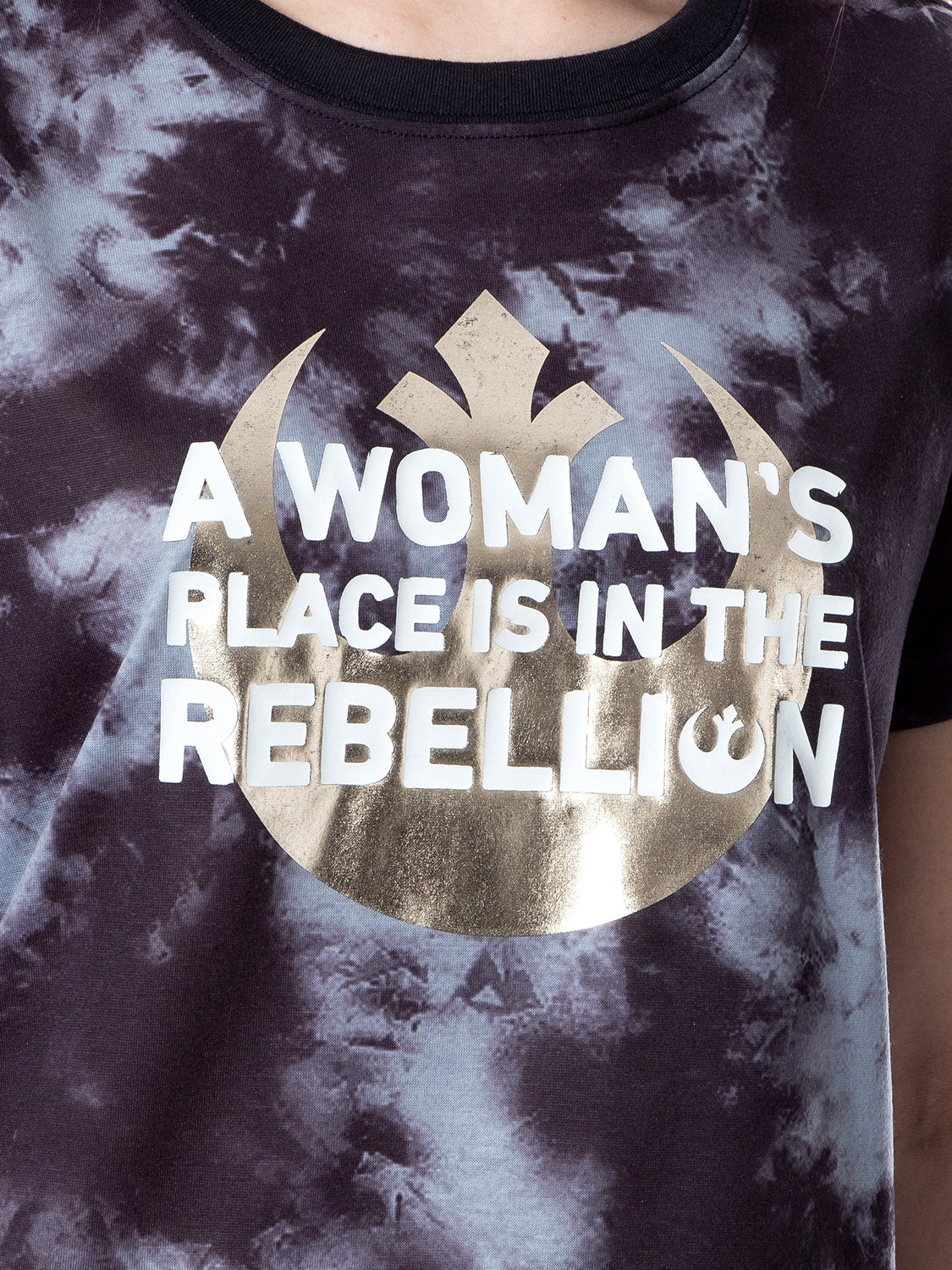 Star Wars Womens' In The Rebellion Tie-Dye Sleep Pajama Set Short