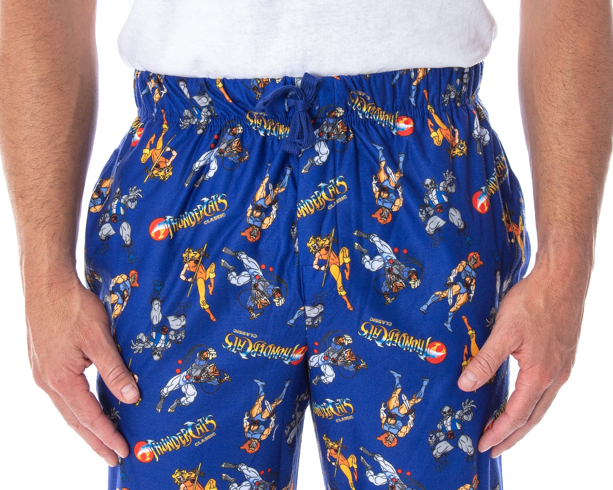 ThunderCats Men's Classic Cartoon Character Adult Sleep Lounge Pajama Pants