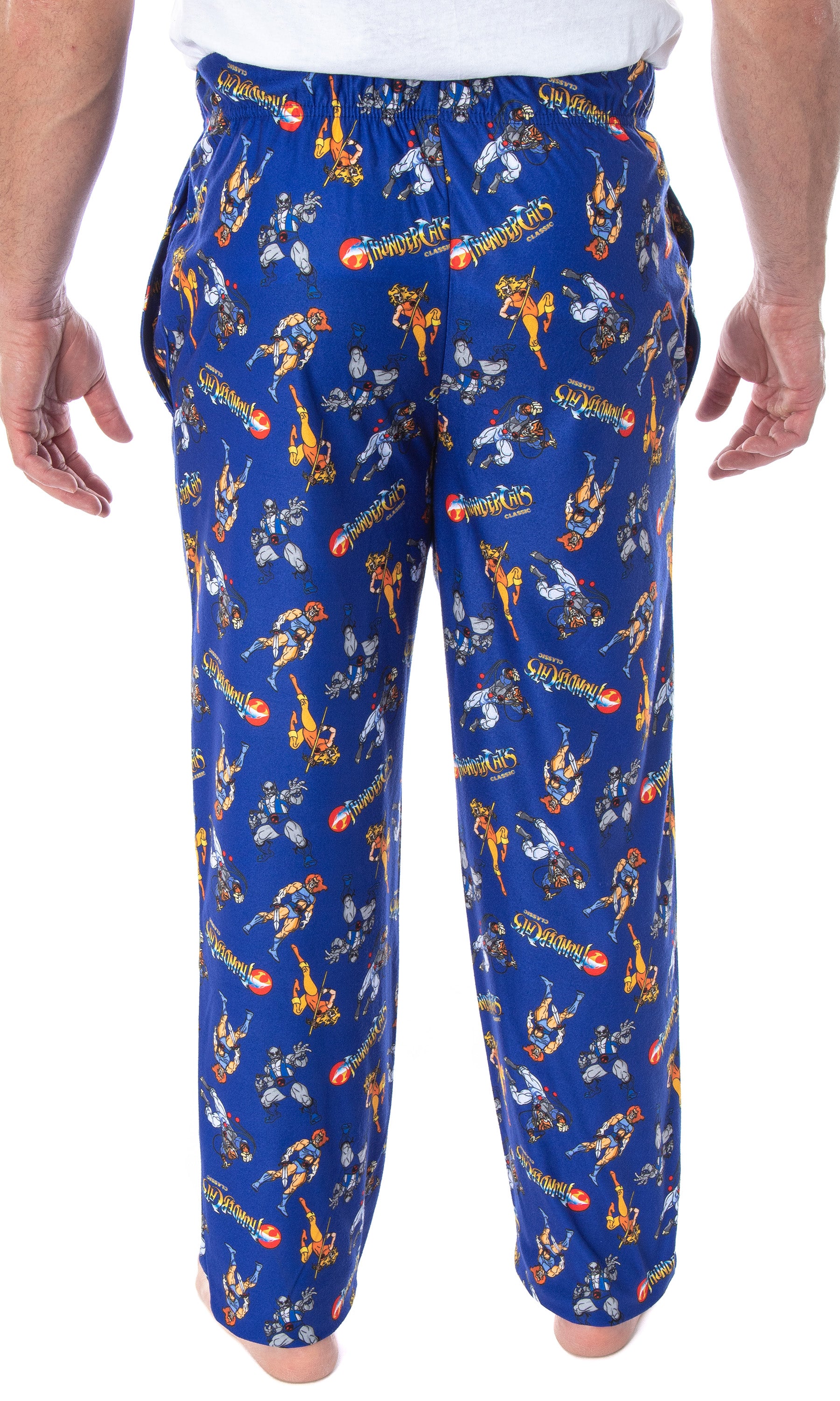 ThunderCats Men's Classic Cartoon Character Adult Sleep Lounge Pajama Pants