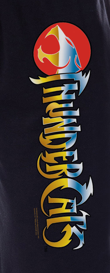 Thundercats Men's Classic Show Title Logo Sleep Jogger Pajama Pants