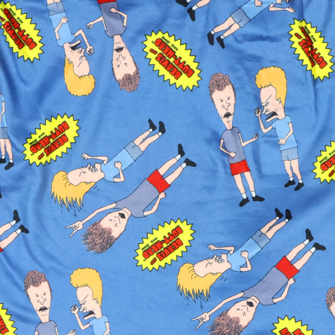 MTV Beavis and Butt-Head Boxer Briefs Men's Character Logo Design Underwear