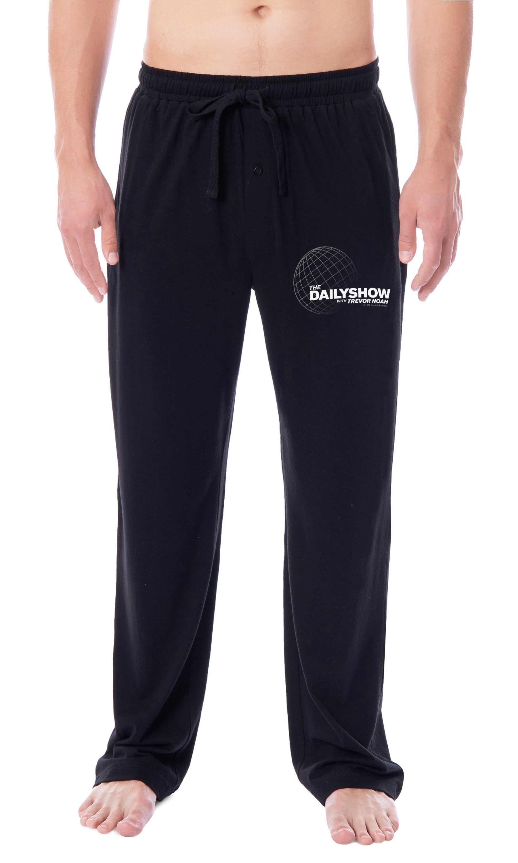 The Daily Show with Trevor Noah Mens' TV Show Title Sleep Pajama Pants