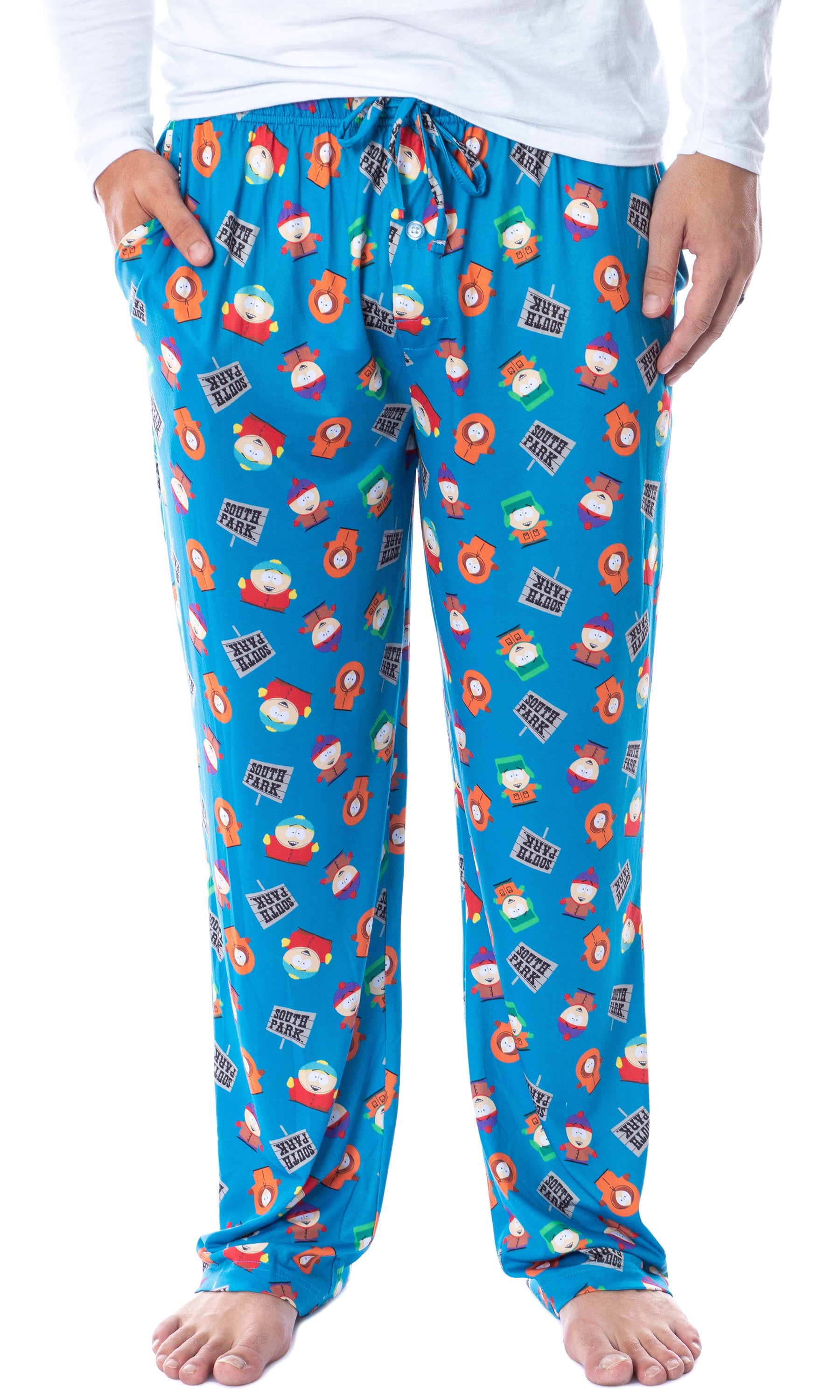 South Park Mens' TV Show Stan Kyle Cartman Kenny Sleep Pajama Pants