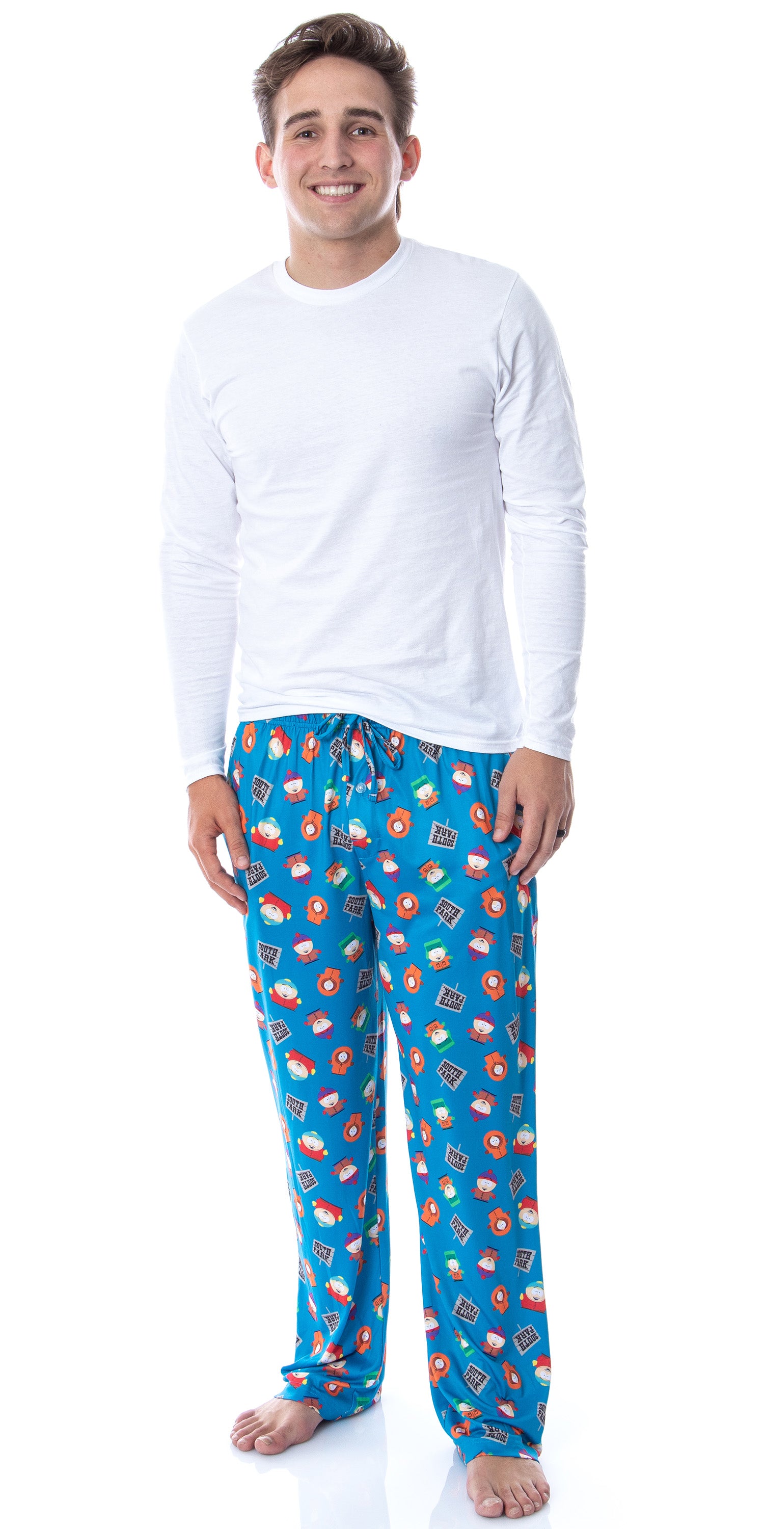 South Park Mens' TV Show Stan Kyle Cartman Kenny Sleep Pajama Pants