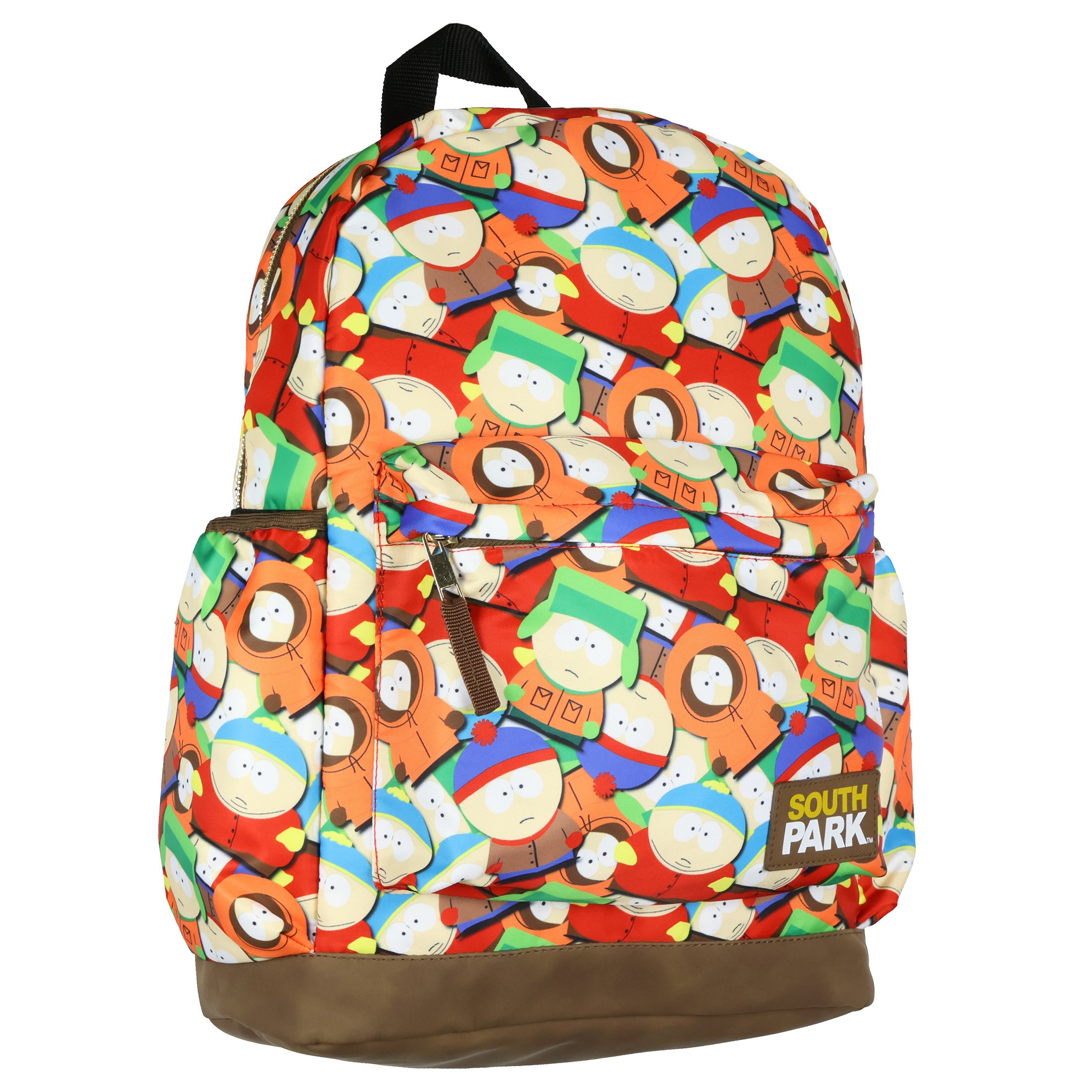 South Park Cartman Kenny Kyle Stan AOP 16" Travel School Laptop Backpack