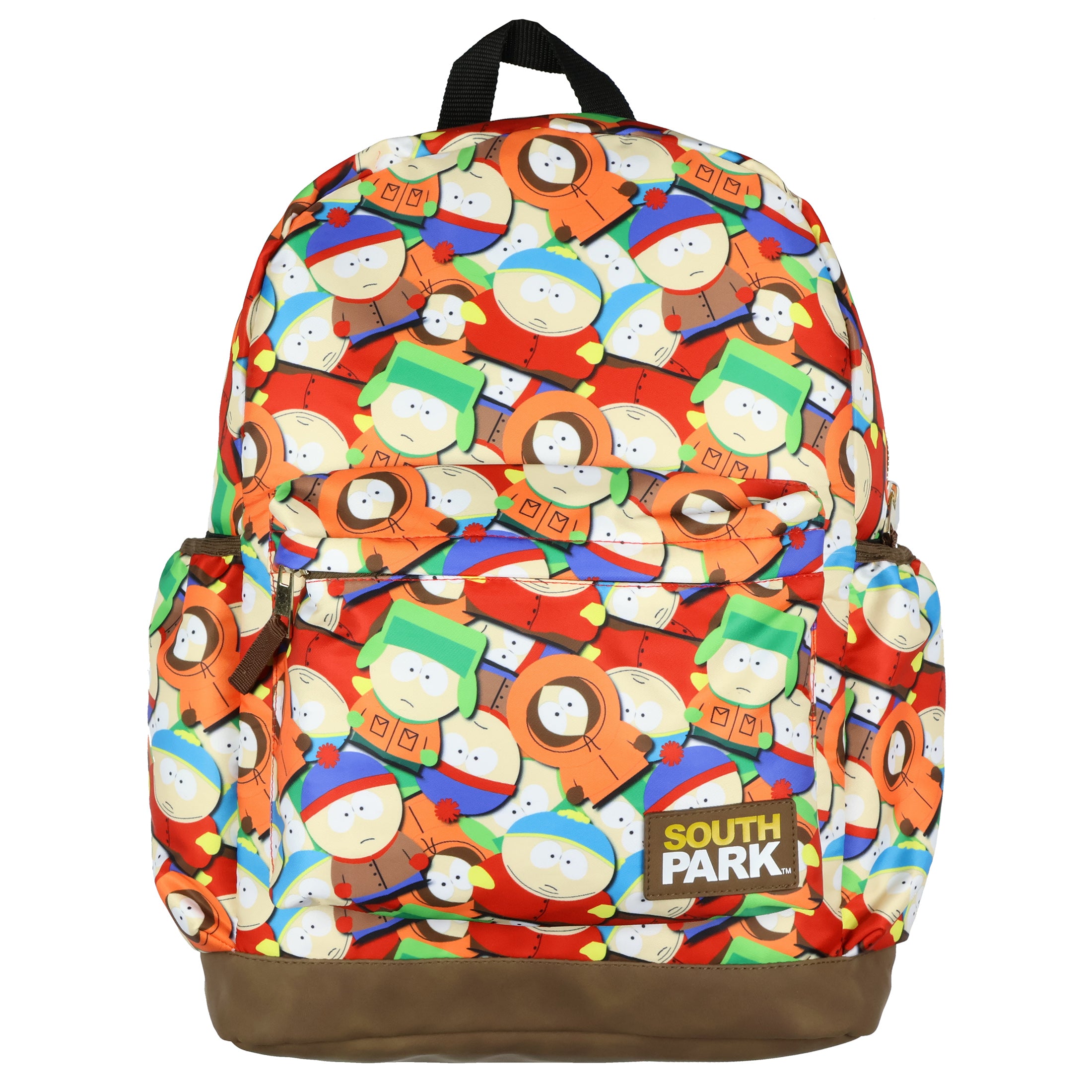 South Park Cartman Kenny Kyle Stan AOP 16" Travel School Laptop Backpack
