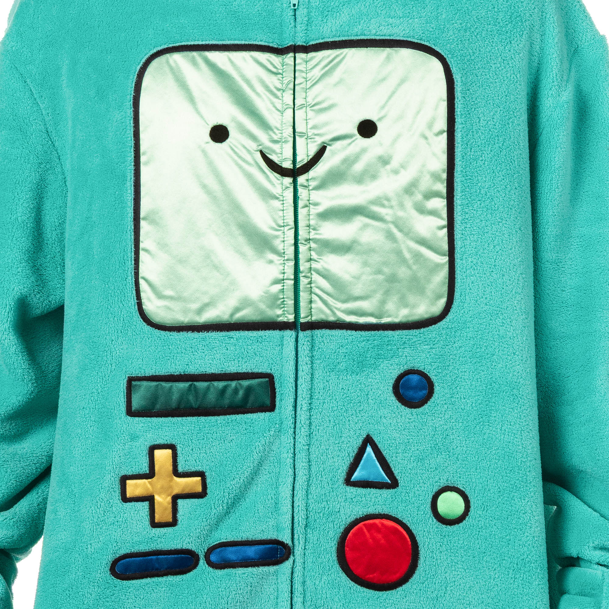 Adventure Time BMO Kigurumi Union Suit Men's Costume Pajama (XXS/XS)