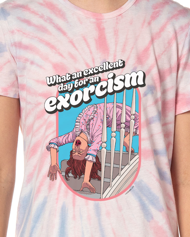 The Exorcist Women's What An Excellent Day For An Exorcism Nightgown Sleep Pajama Shirt
