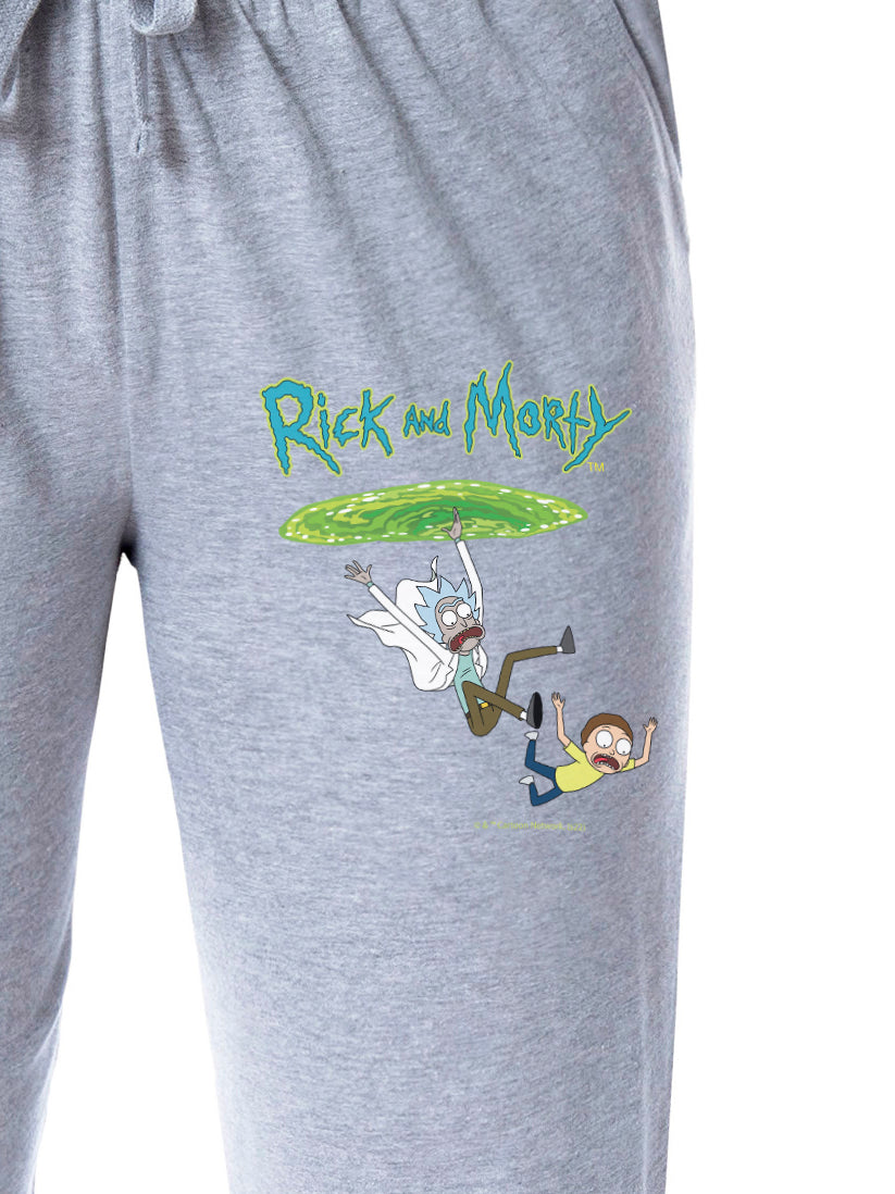 Rick and Morty Womens' TV Show Series Portal Character Sleep Pajama Pants