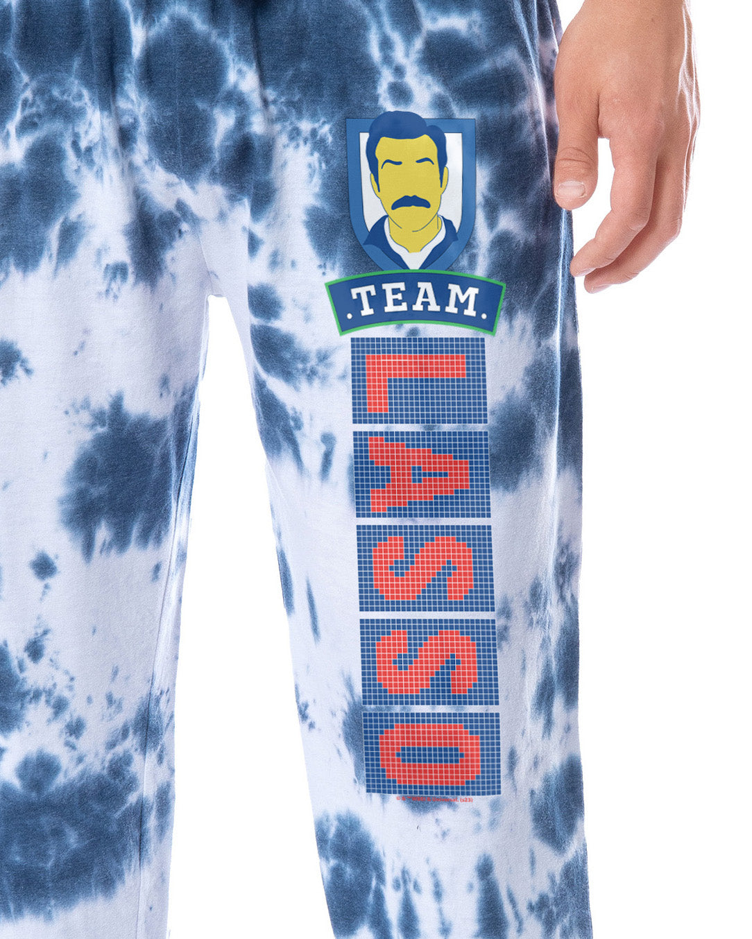 Ted Lasso Mens' TV Series Show Team Lasso Sleep Jogger Pajama Pants