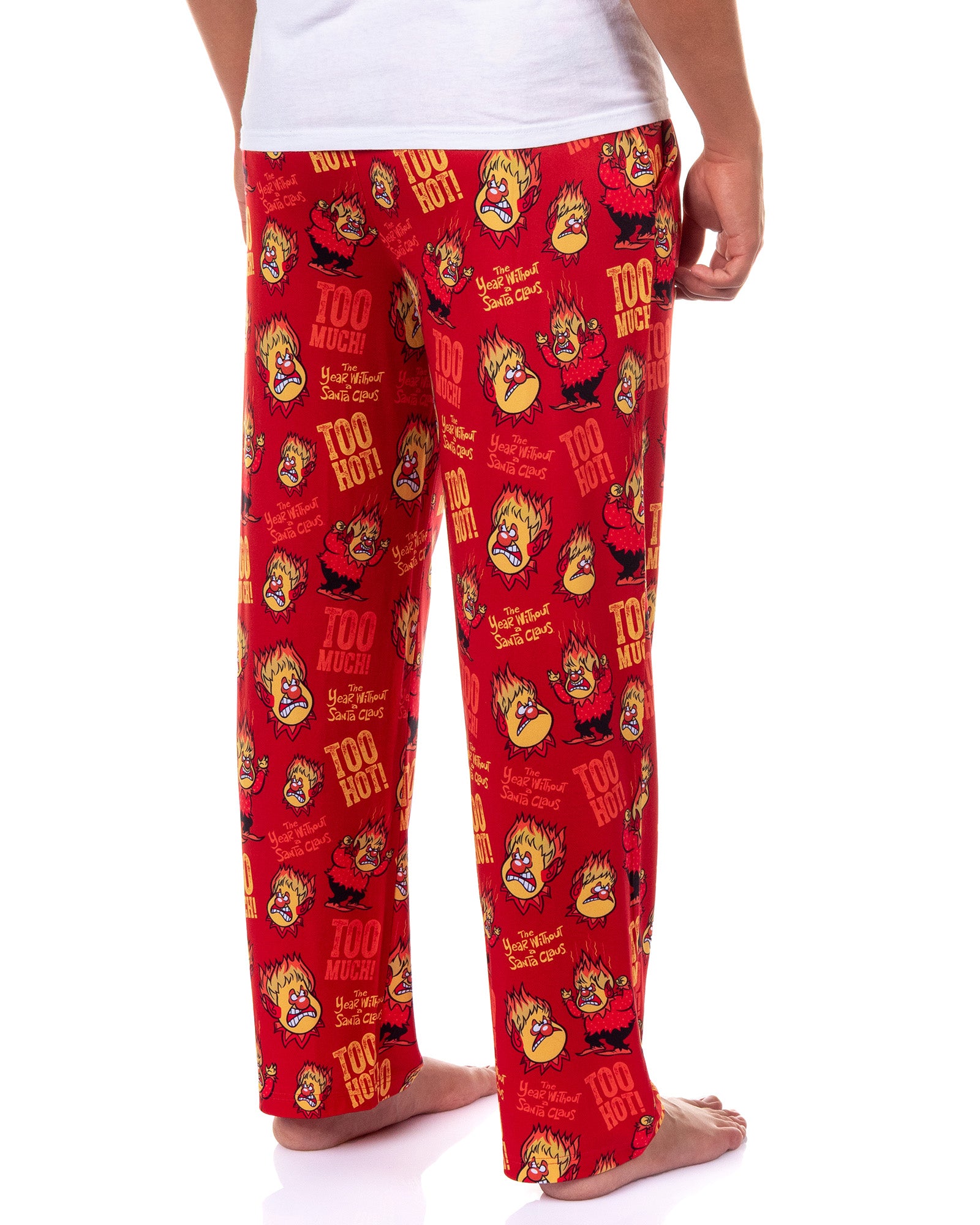 The Year Without A Santa Claus Heat Miser Pajama Pants Loungewear Bottoms