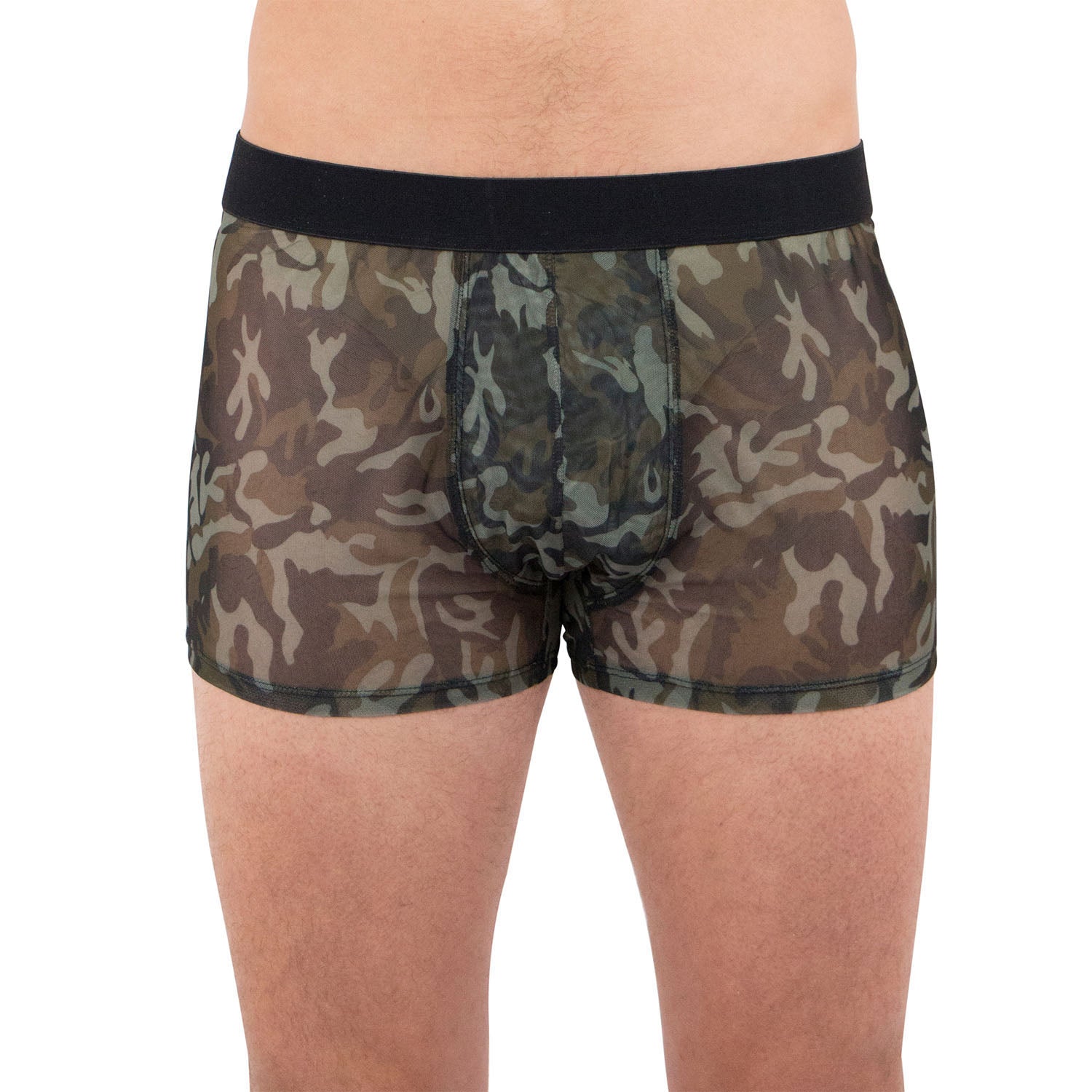 INTIMO Mesh Camouflage Men's Boxer Briefs Underwear