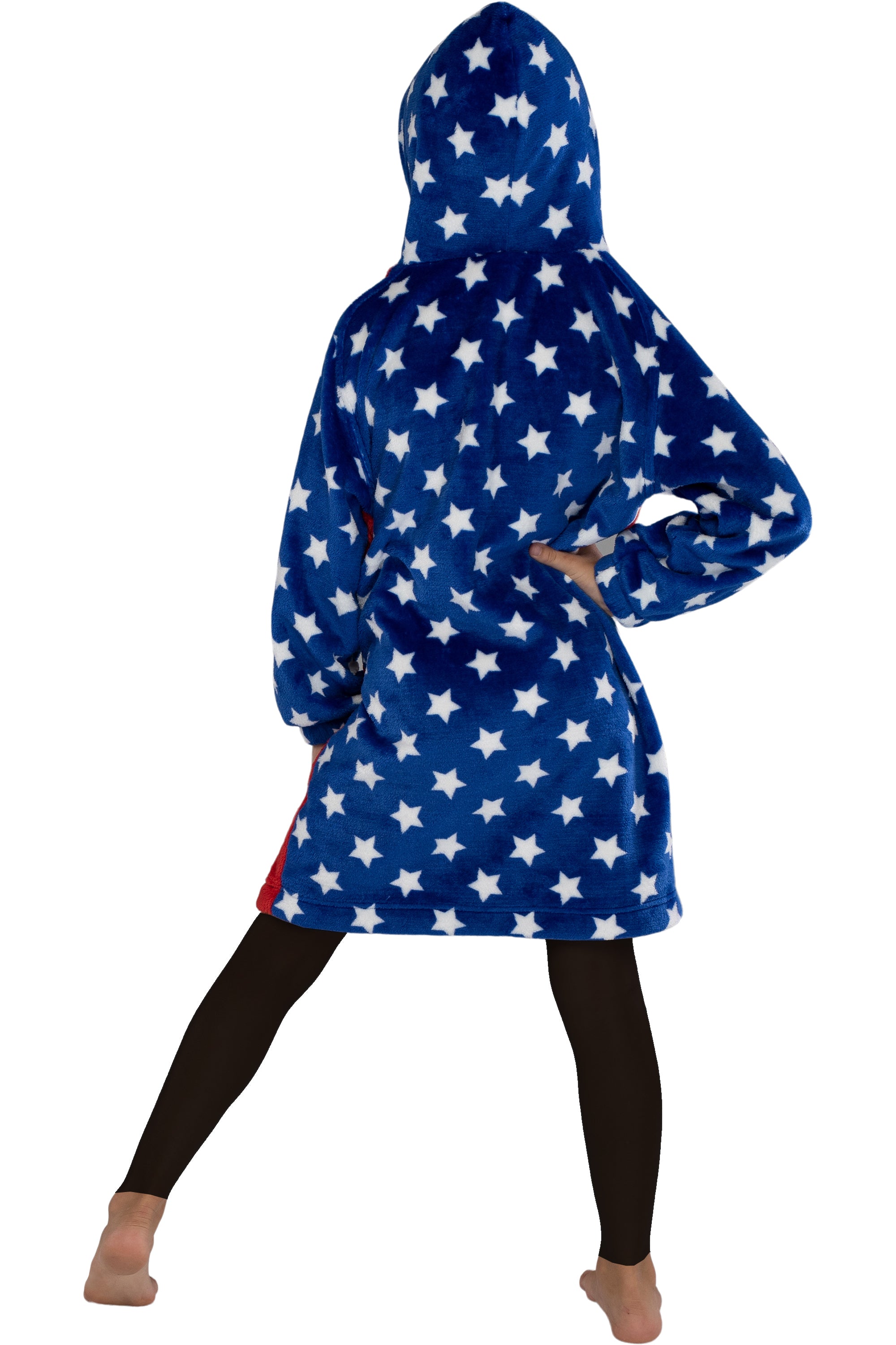 DC Comics Kid's Superhero Oversized Hoodie Sweatshirt