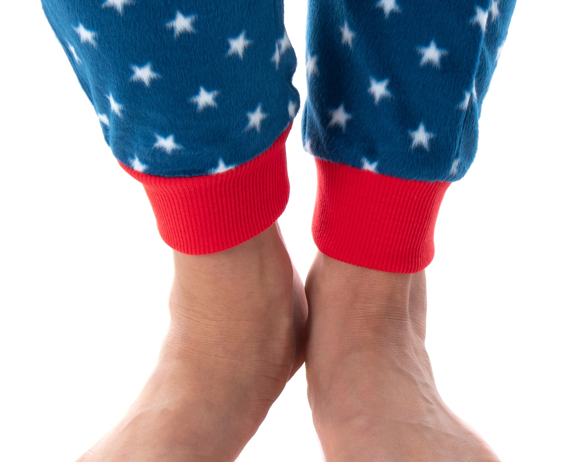 DC Comics Wonder Woman Juniors' Fleece Joggers Pajama Set