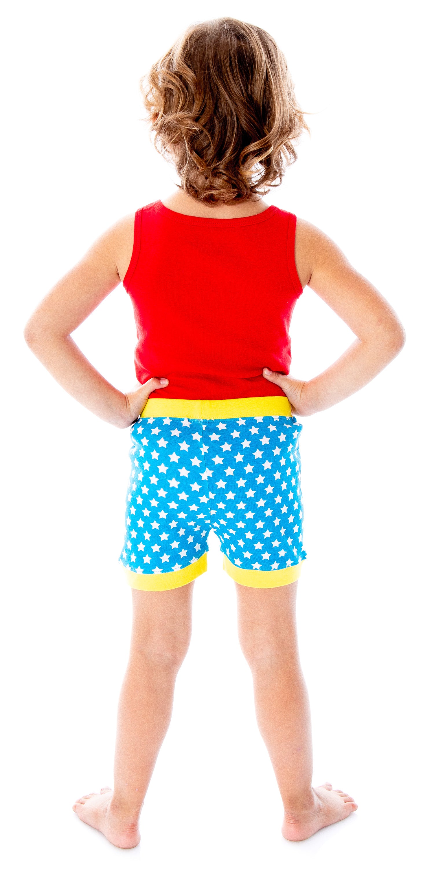 DC Comics Girls Wonder Woman Pajamas Tank Top And Shorts Pajama Set