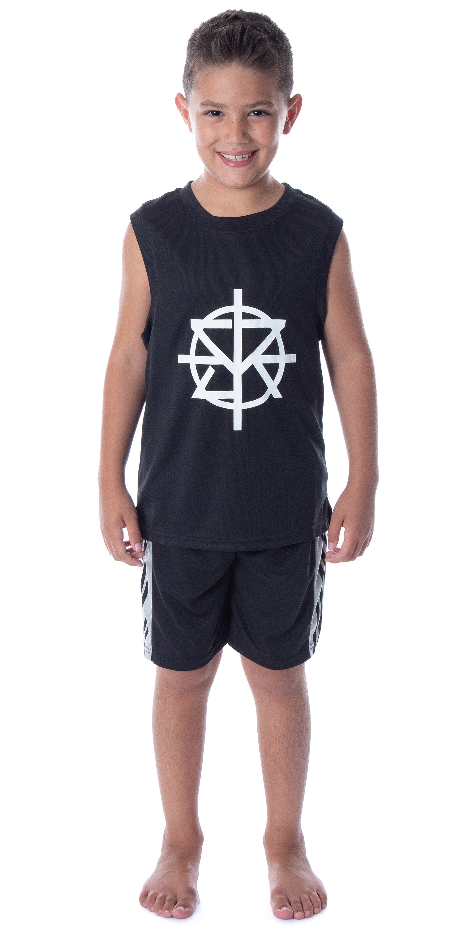 WWE Boys' Seth Rollins For The Greater Good Tank Short Sleep Pajama Set