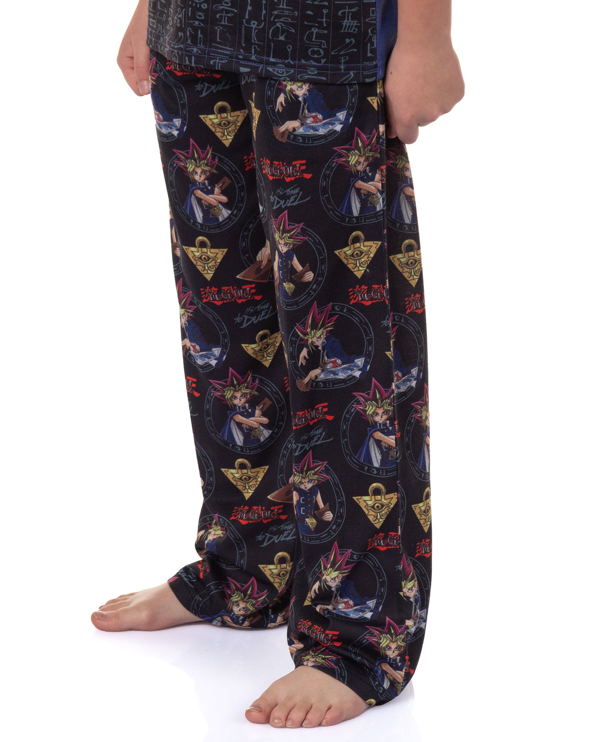 Yu-Gi-Oh! Pajamas Boys' It's Time to Duel Short Sleeve Sleep Set