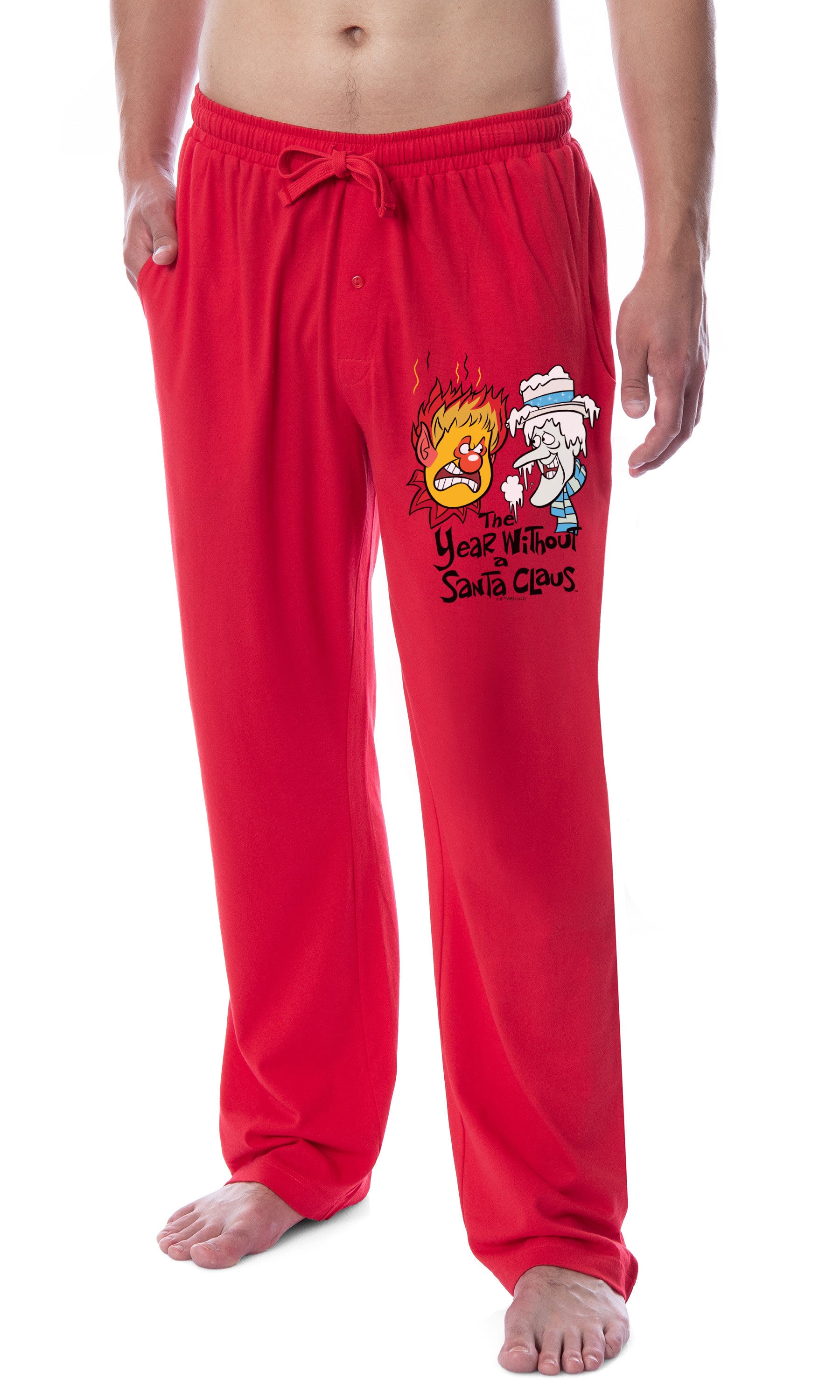 The Year Without a Santa Claus Mens' Heat Miser Snow Sleep Pajama Pants