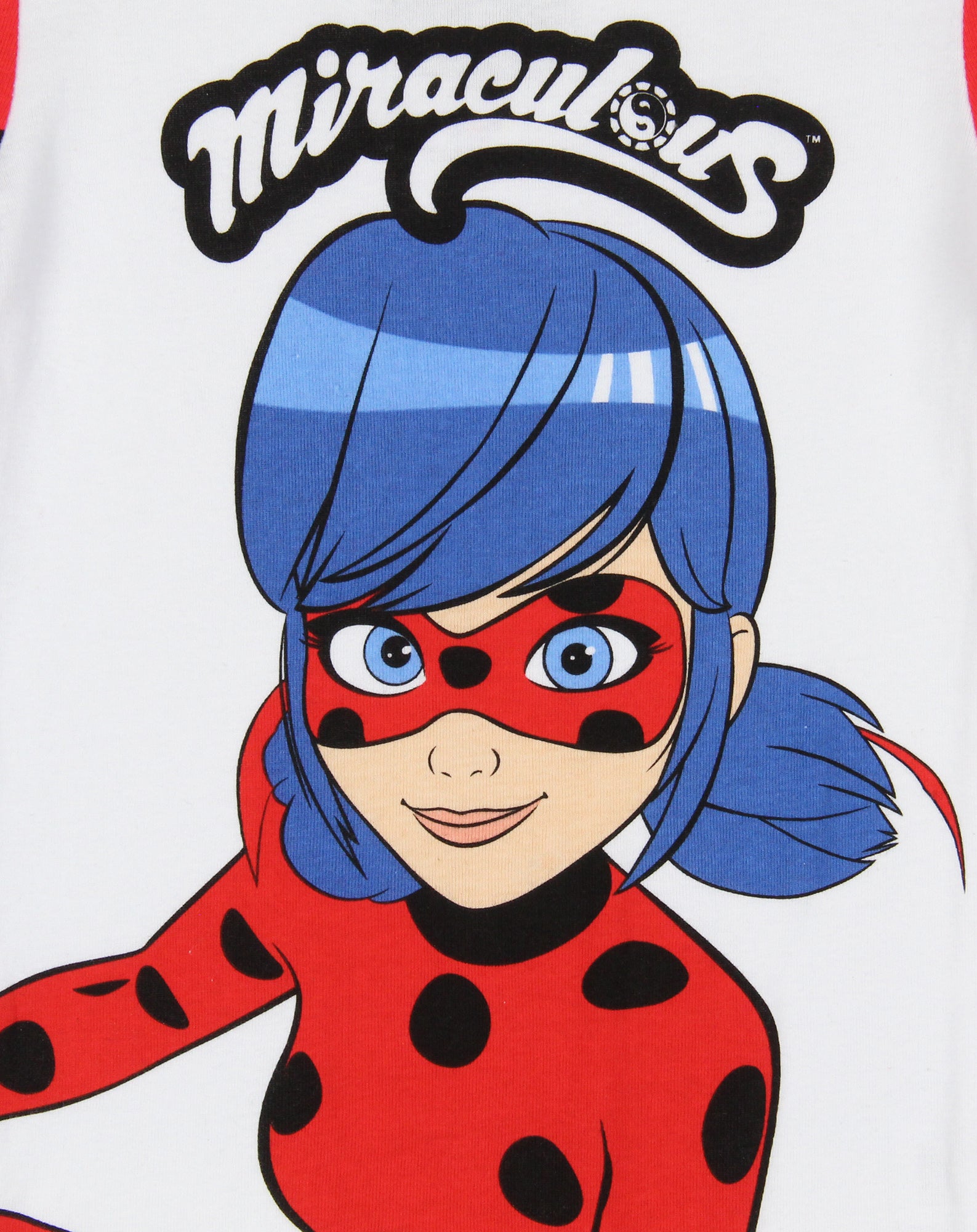 Miraculous: Tales of Ladybug & Cat Noir Girls' Tight Fit Sleep Pajama Set