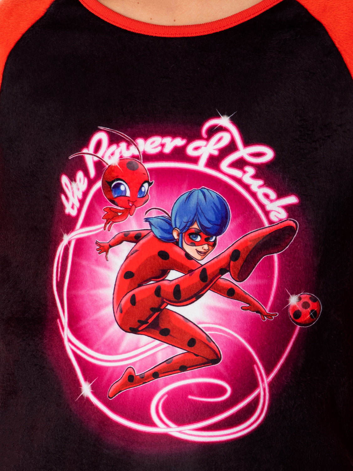 Miraculous: Tales of Ladybug & Cat Noir Girls' Power Luck Pajama Set