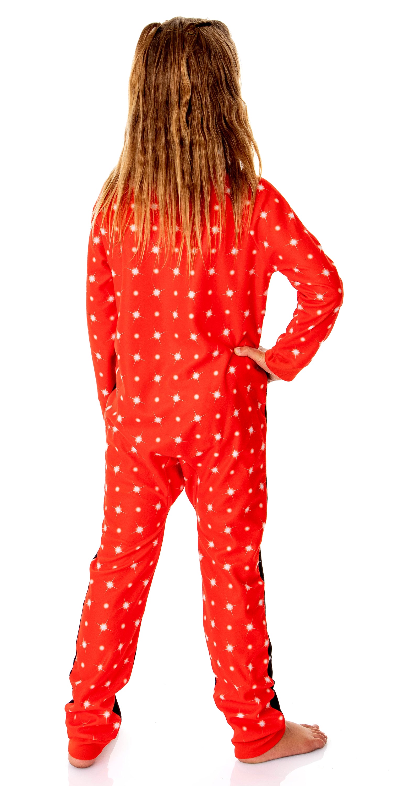 Miraculous: Tales of Ladybug & Cat Noir Girls' Character Footless Pajama
