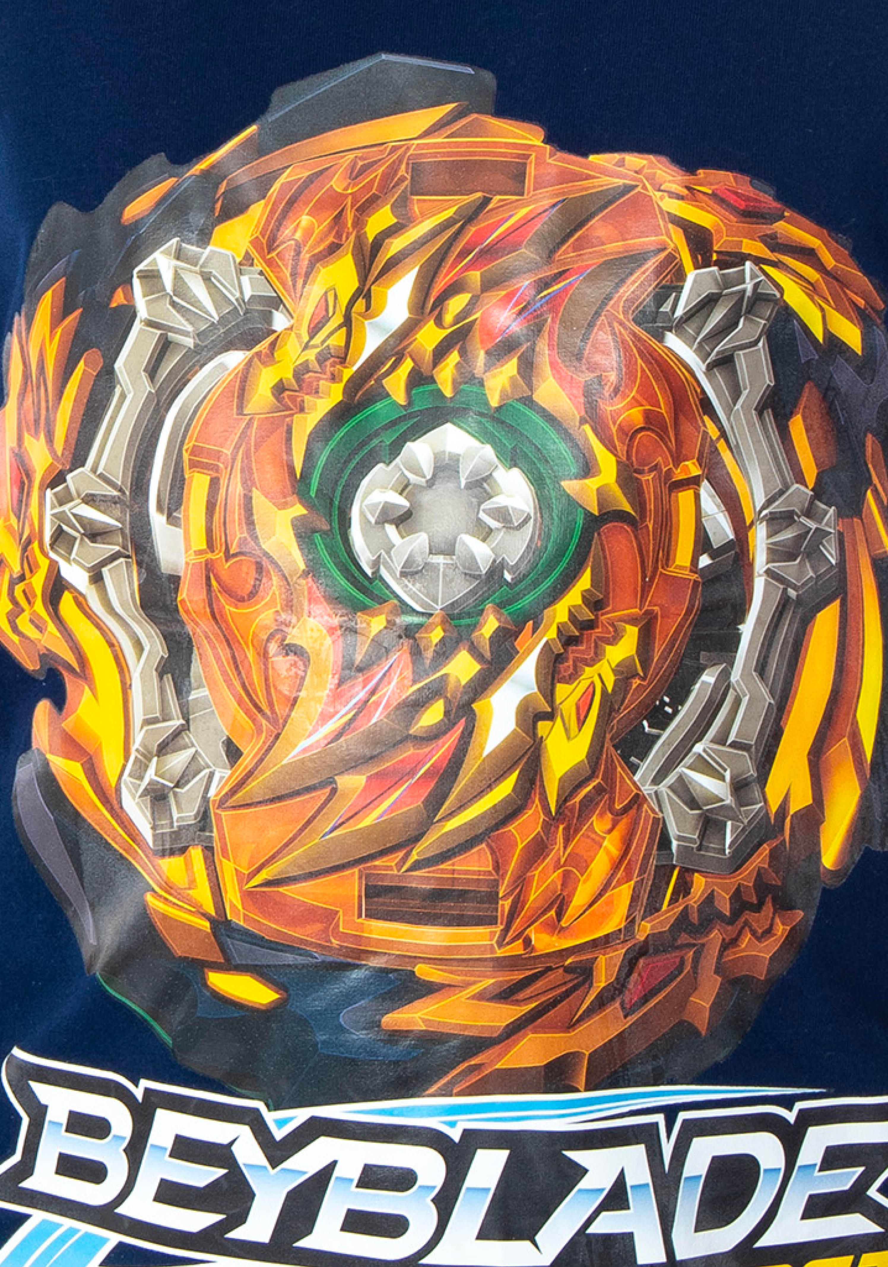 Beyblade Burst Boys' Wizard Fafnir Spinner Top Kids Short Sleeve T-Shirt