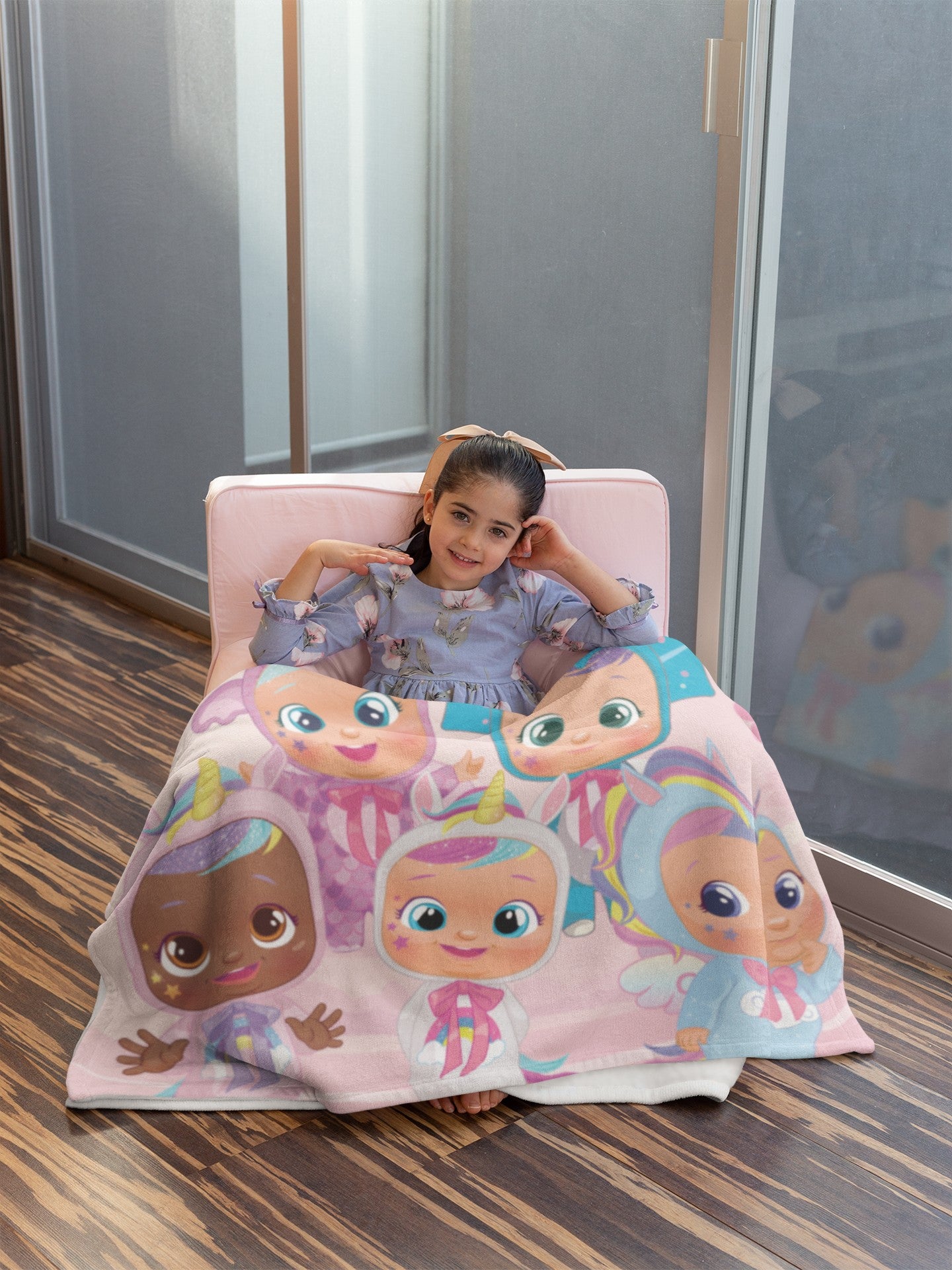 Cry Babies Super Soft And Cuddly Plush Fleece Throw Blanket