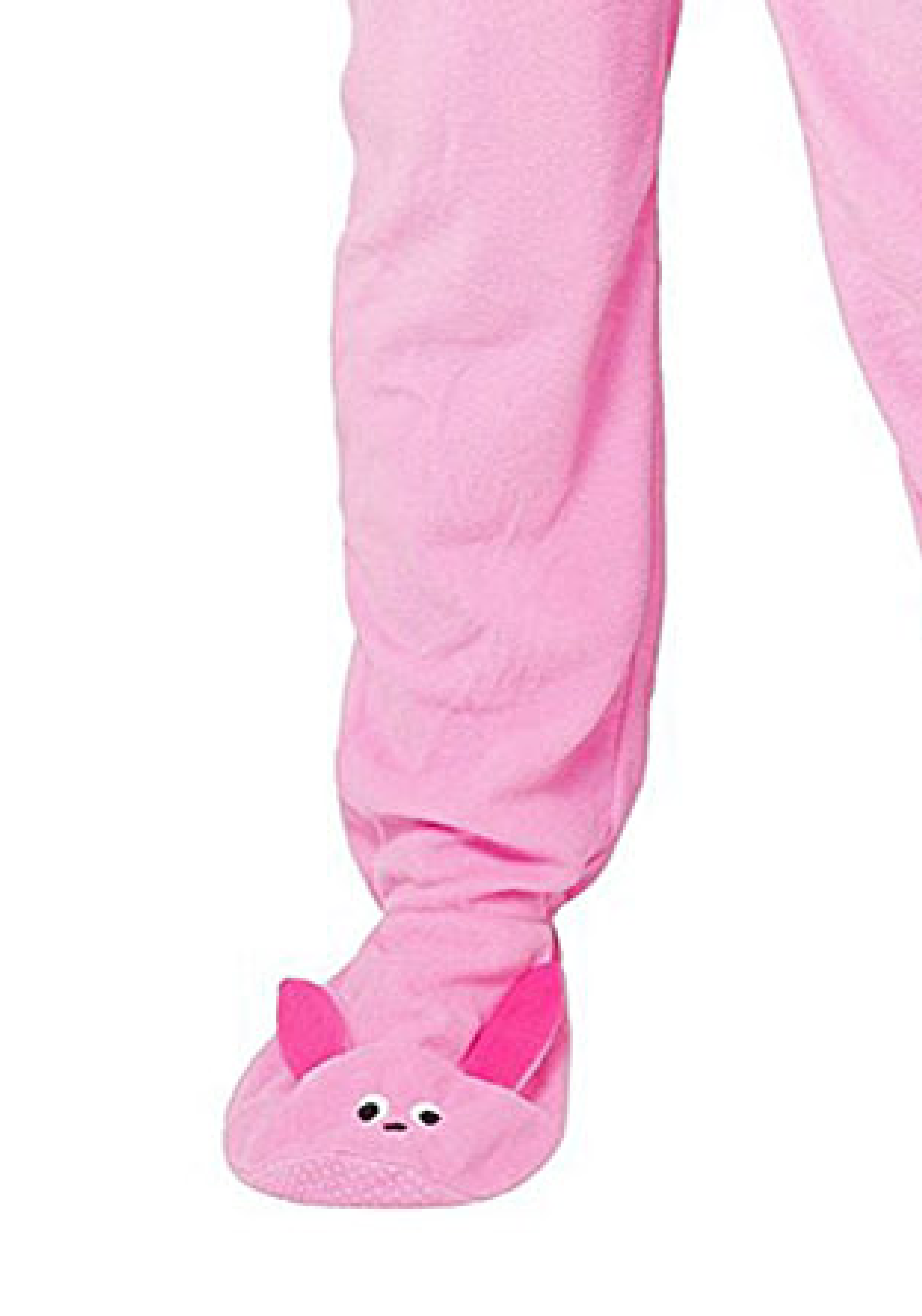 INTIMO A Christmas Story Men's Ralphie Deranged Pink Bunny Suit Hooded Costume Union Suit
